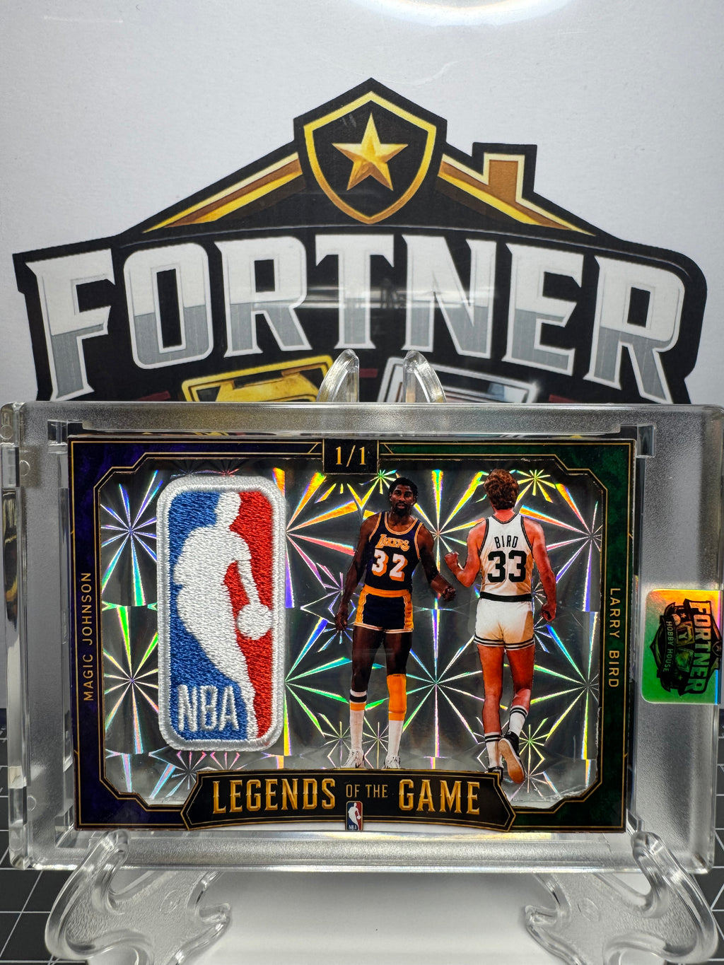Michael Jordan / Magic Johnson / Larry Bird | NBA Legends | 2-Card Custom Bundle | Legends of the Game Edition