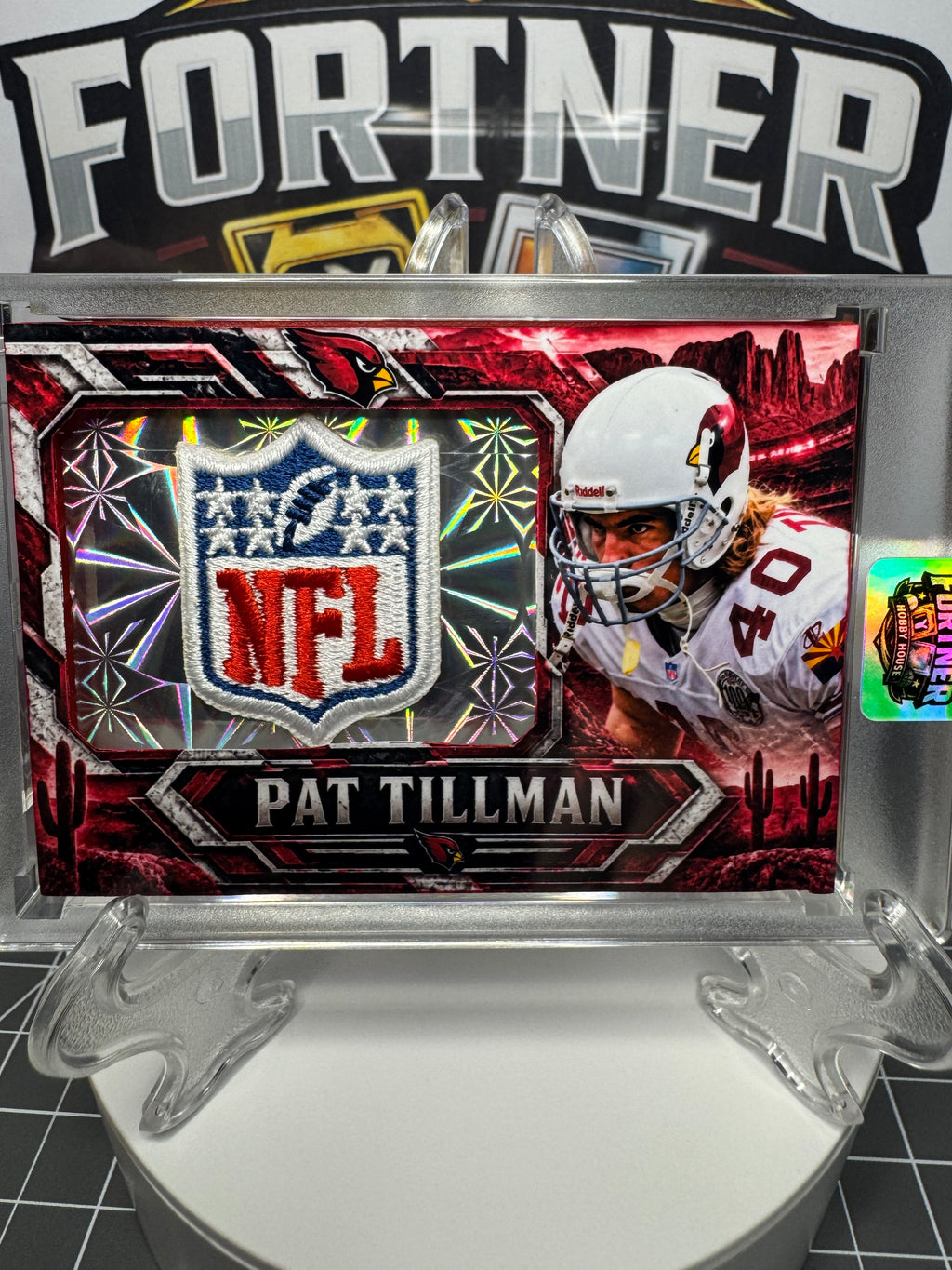 Pat Tillman | Arizona Cardinals | 1/1 Custom Card | American Hero