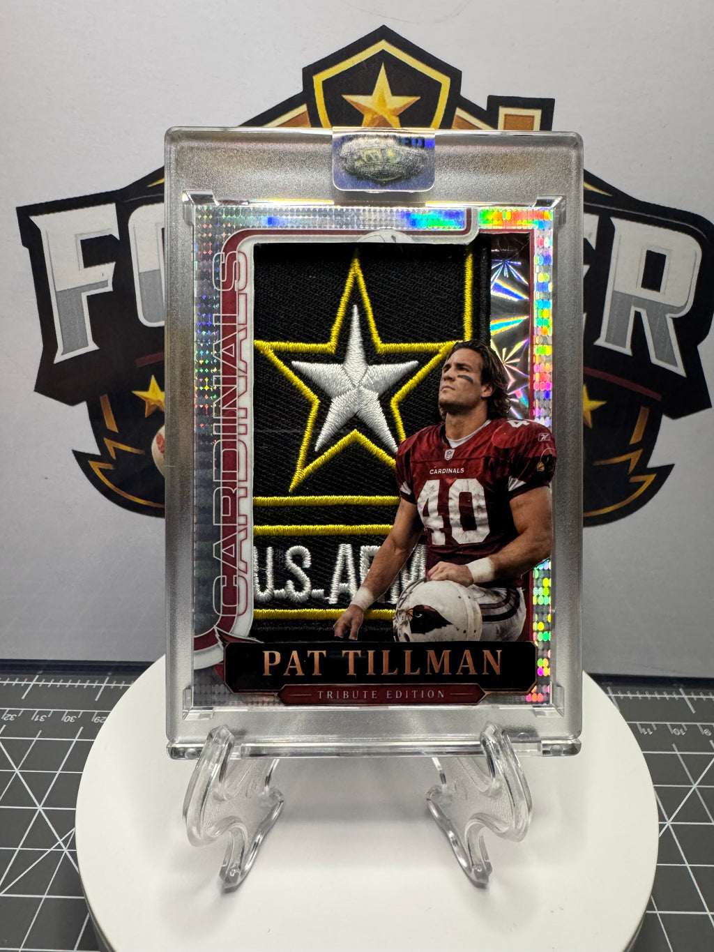 Pat Tillman | Arizona Cardinals | 5-Card 1/1 Custom Collection | American Hero Tribute Set