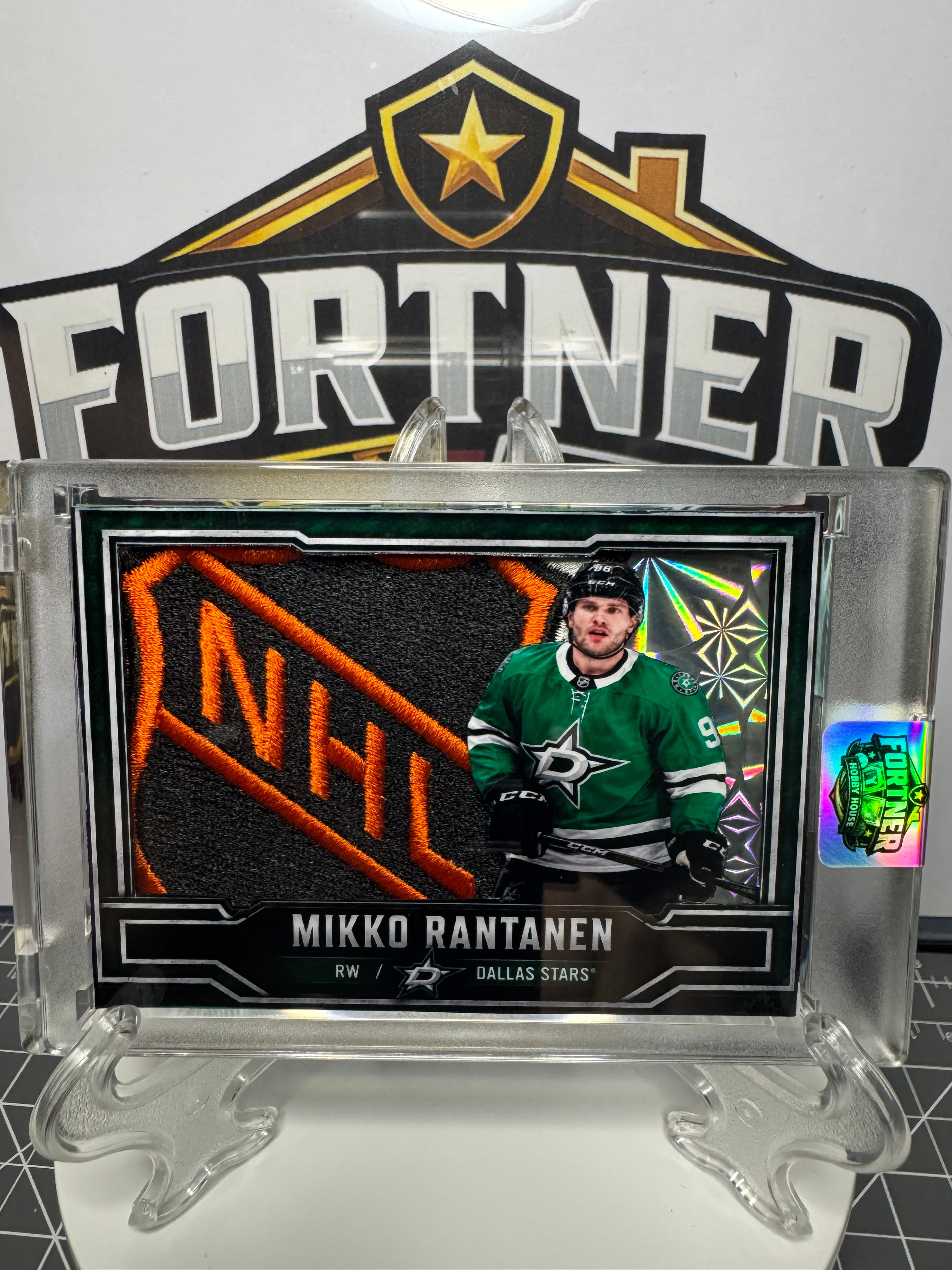 Mikko Rantanen | Dallas Stars | 1/1 Custom Card | NHL Shield Edition