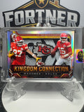 Patrick Mahomes & Travis Kelce, Baker Mayfield, Jaxson Dart & Cam Skattebo | NFL | 3-Card 1/1 Custom Card Bundle