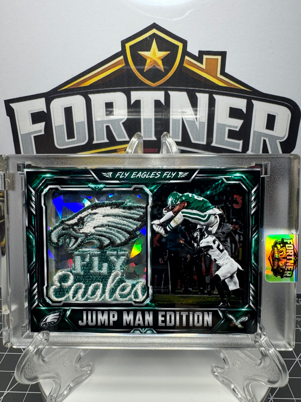 Saquon Barkley | Philadelphia Eagles | 1/1 Custom Card | Jump Man Edition