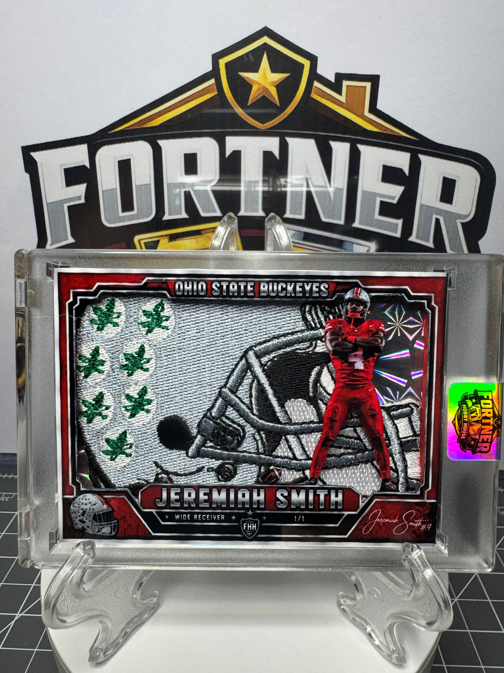 Jeremiah Smith | Ohio State Buckeyes | 1/1 Custom Card | Superstar Edition