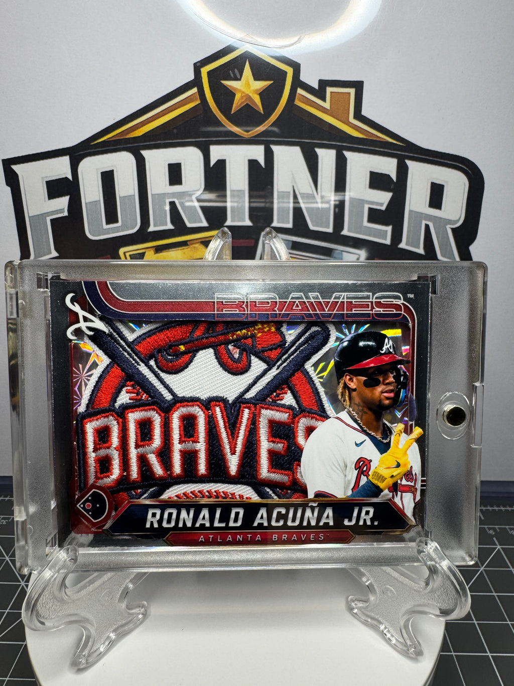 Ronald Acuña Jr. | Atlanta Braves | 1/1 Custom Card | Home Run Edition