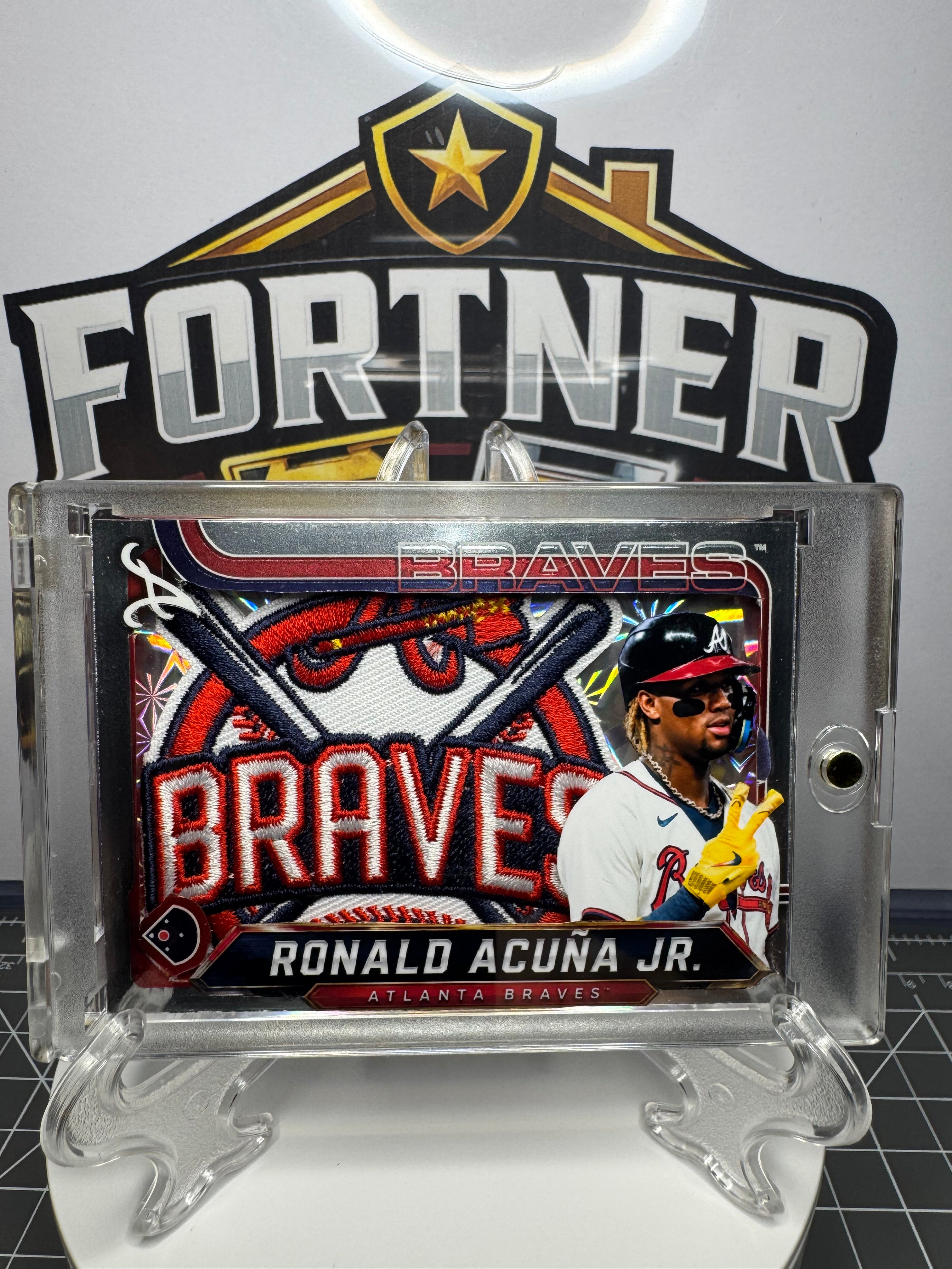 Ronald Acuña Jr. | Atlanta Braves | 1/1 Custom Card | Home Run Edition
