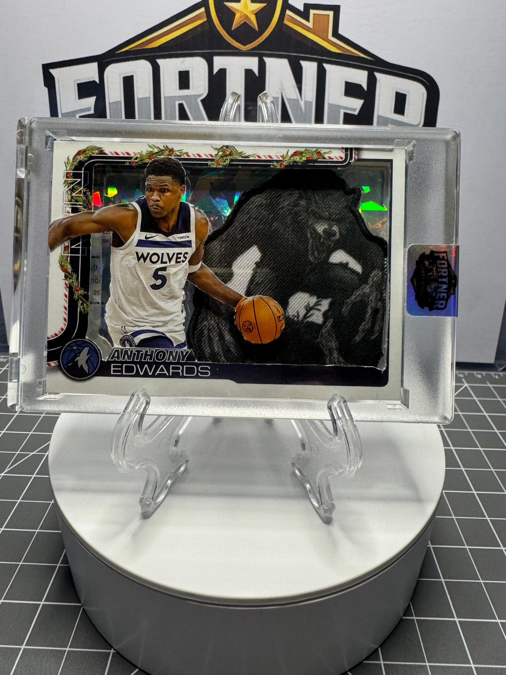 Anthony Edwards | Minnesota Timberwolves | 1/1 Custom Card | Alpha Wolf Edition