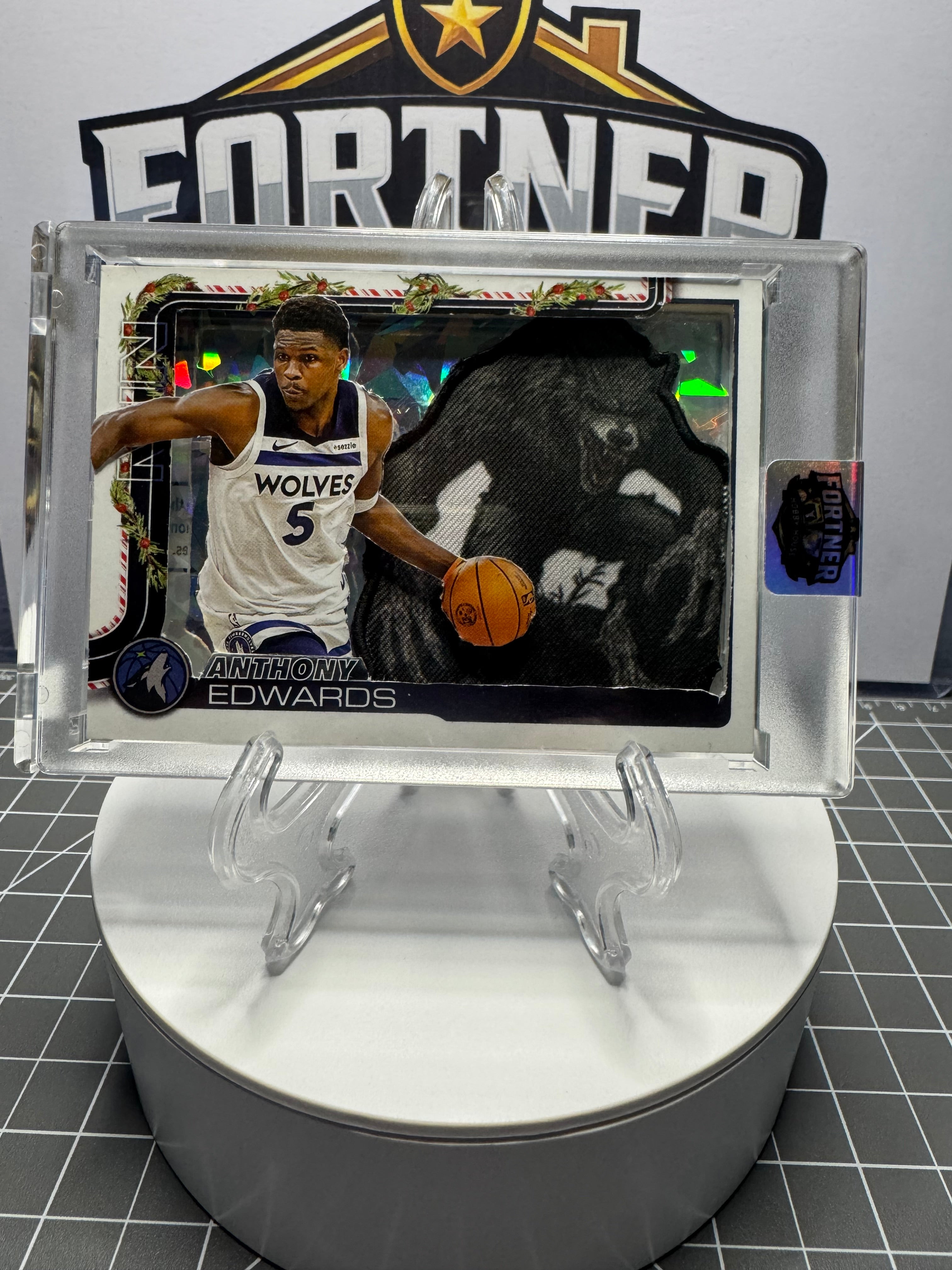 Anthony Edwards | Minnesota Timberwolves | 1/1 Custom Card | Alpha Wolf Edition