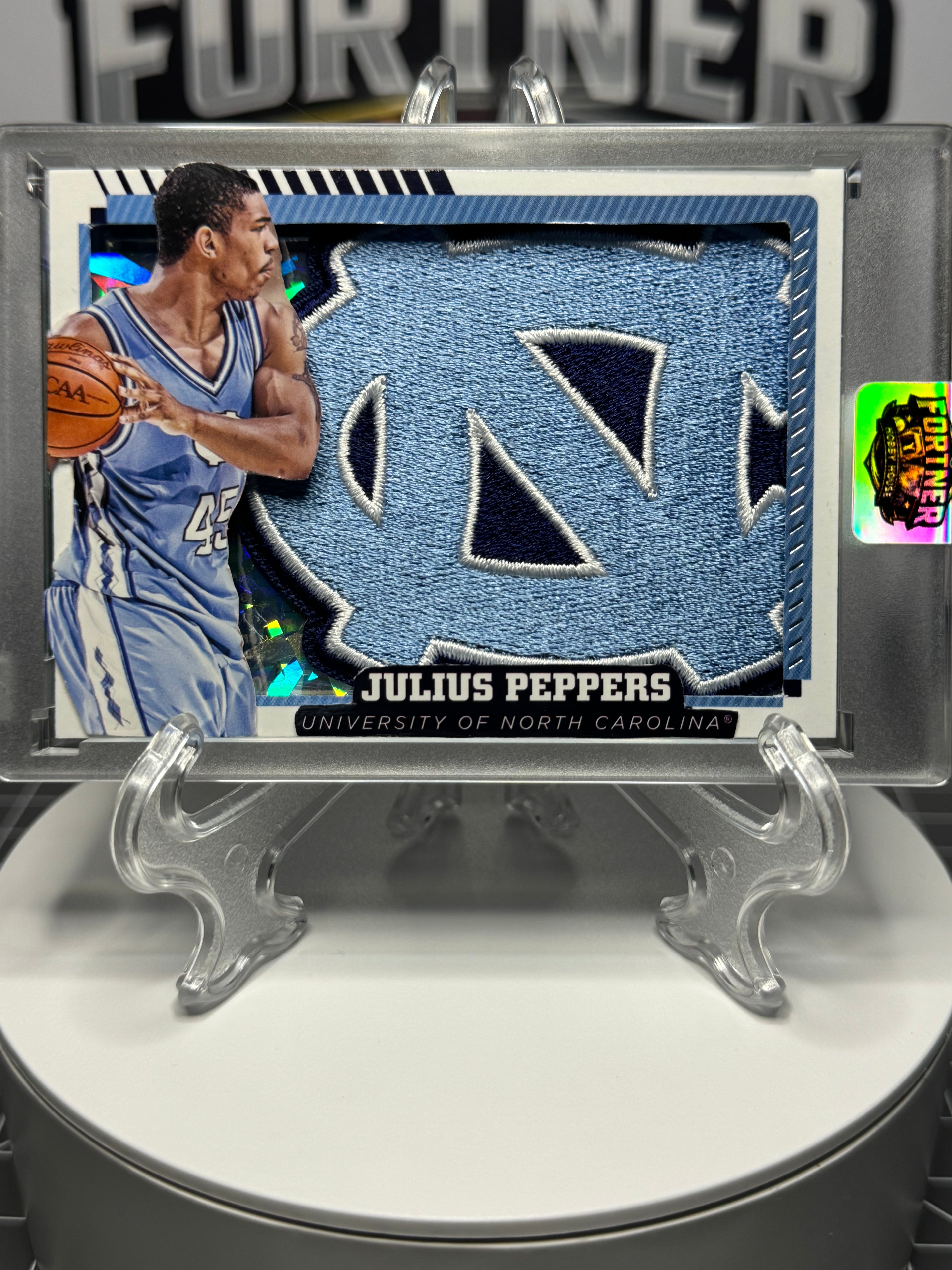 Julius Peppers | North Carolina Tar Heels | 1/1 Custom Card | Double Threat Edition