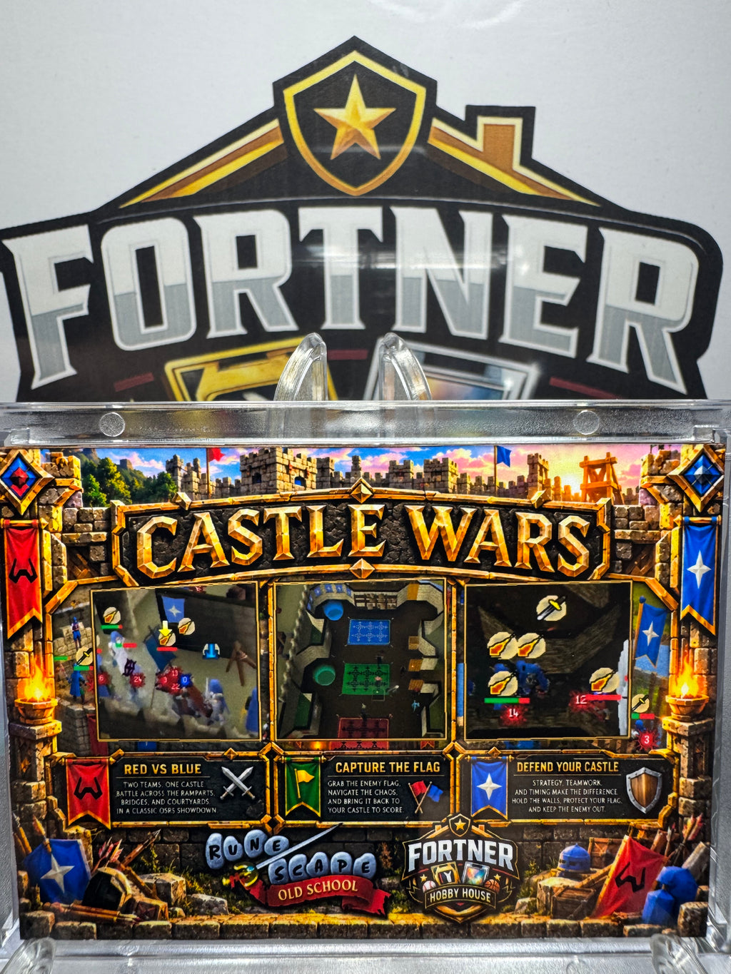 Castle Wars | Old School RuneScape | Custom Card | Castle Wars Edition