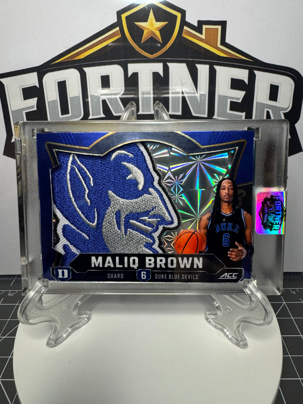 Maliq Brown | Duke Blue Devils | 1/1 Custom Card | Lockdown Edition