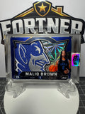 Maliq Brown | Duke Blue Devils | 1/1 Custom Card | Lockdown Edition