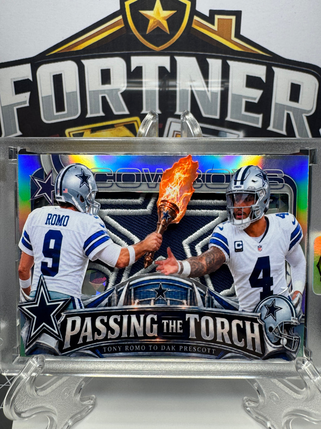 Dak Prescott College/ Tony Romo Torch / Michael Jordan & Kobe Bryant | 3-Card Bundle | 1/1 Custom Cards