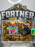 Mike Tomlin | Pittsburgh Steelers | 1/1 Custom Card | Minecraft Mastermind