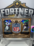 Earl Campbell & Walter Payton | Oilers & Bears | 1/1 Custom Card | Gridiron Greats Edition