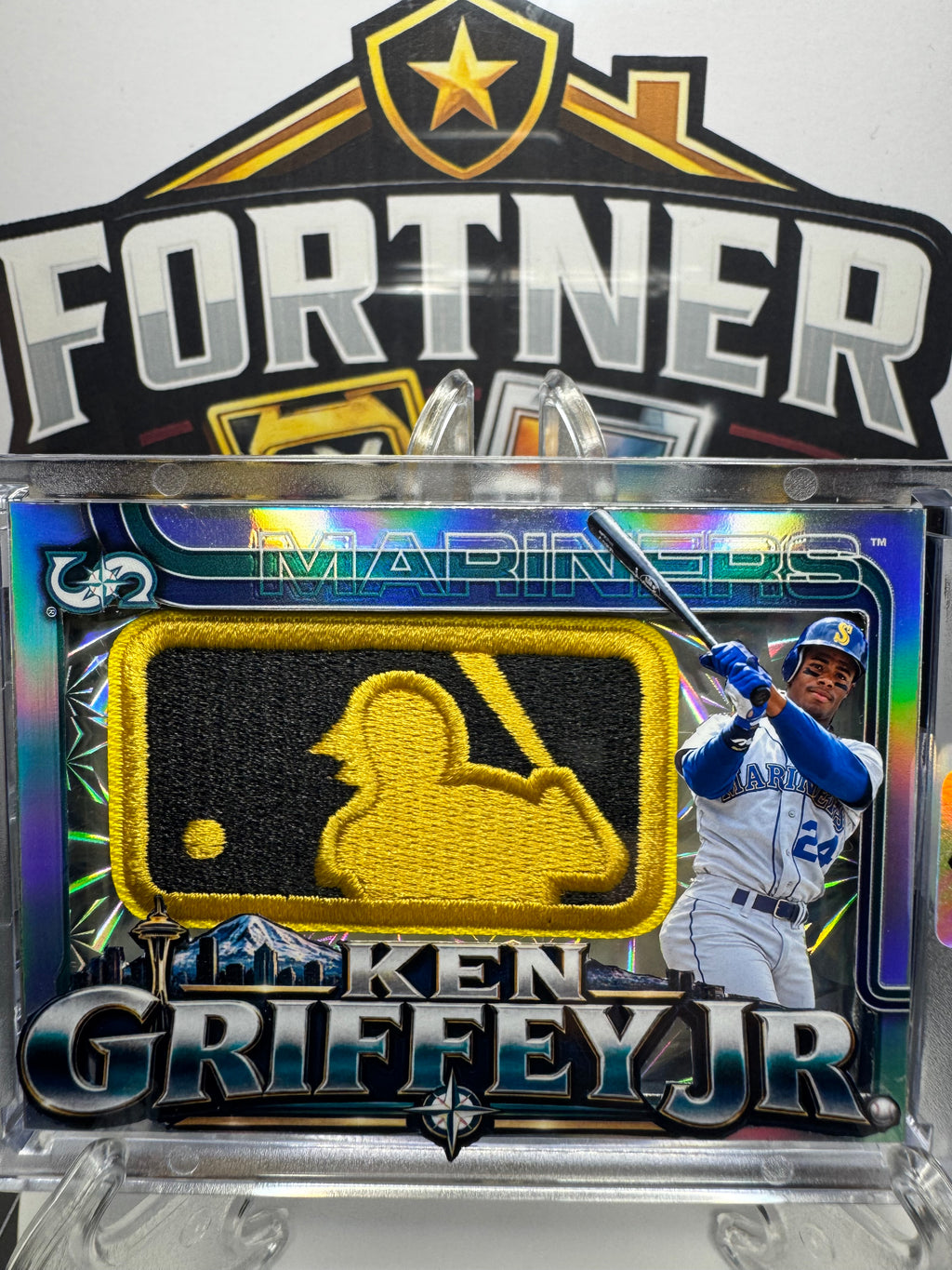 Ken Griffey Jr. | Seattle Mariners | 1/1 Custom Card | The Golden Kid Edition