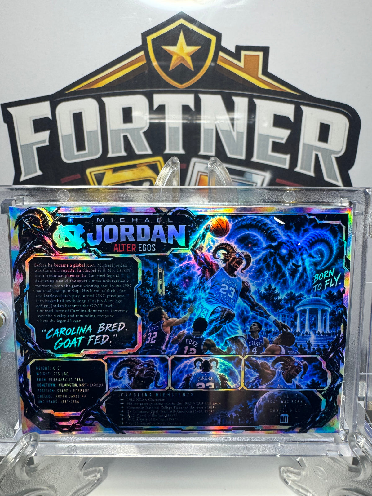 Michael Jordan | UNC Tar Heels | Custom Card | Alter Egos GOAT Edition