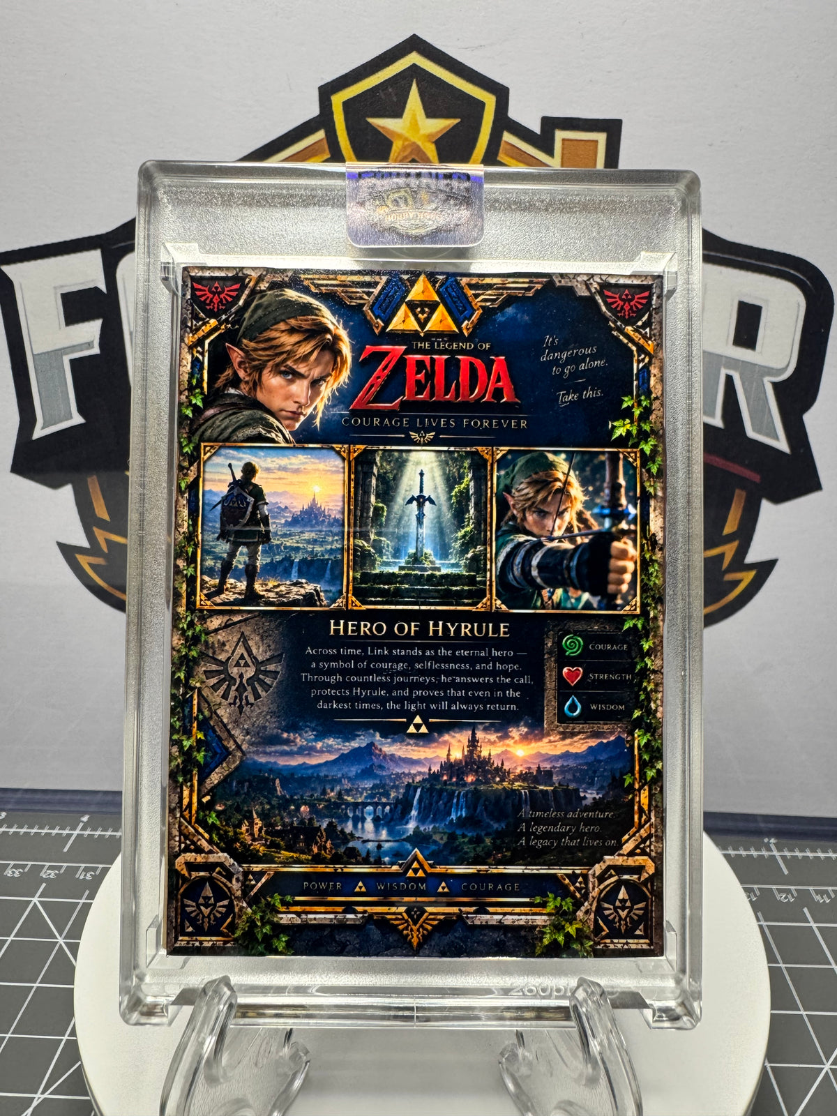 Link | The Legend of Zelda | 1/1 Custom Card | Hero of Hyrule Edition