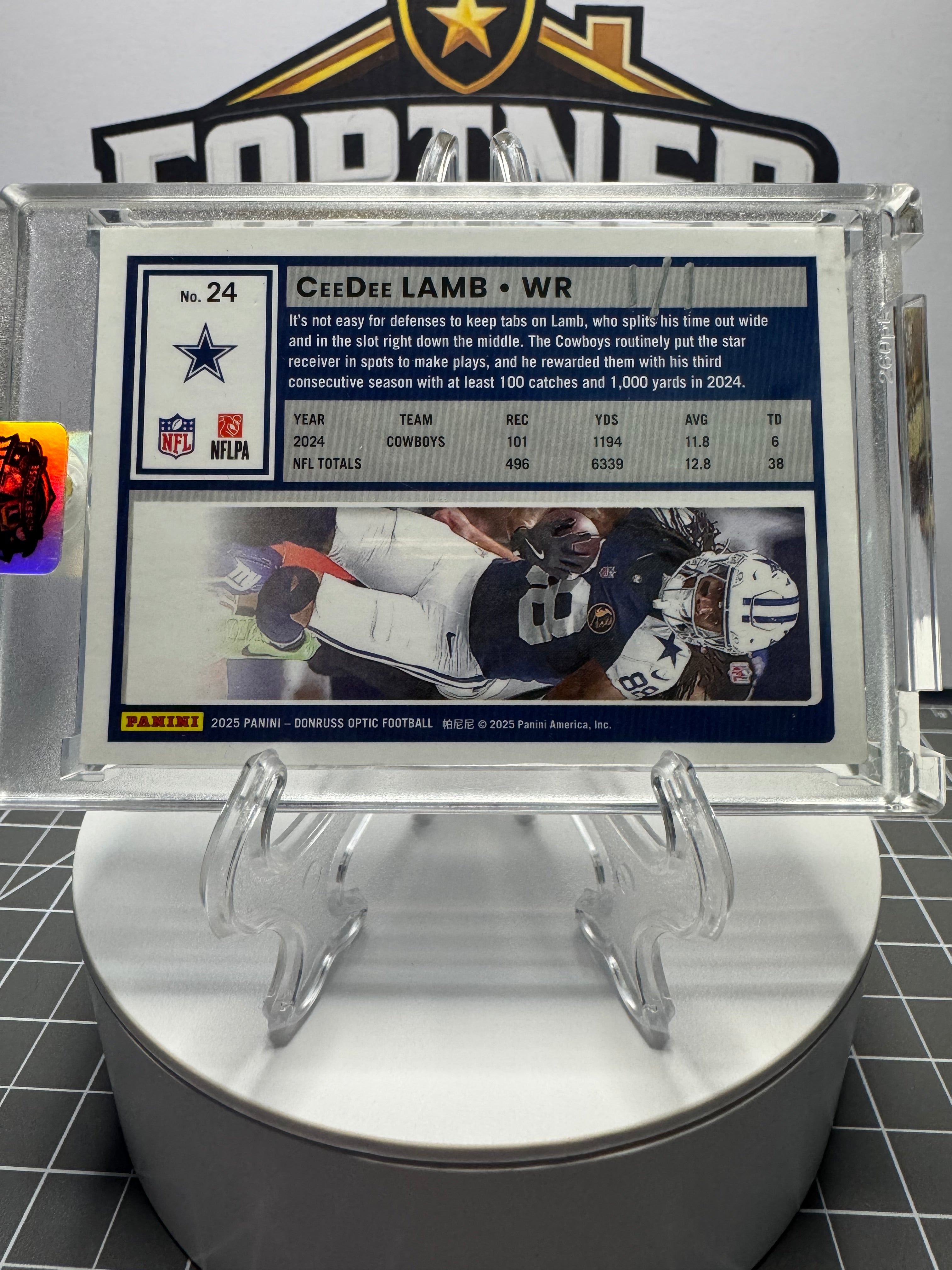 CeeDee Lamb | Cowboys | 1/1 Custom Card | Lone Star Edition