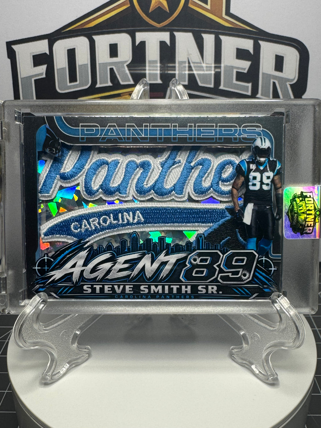 Steve Smith Sr. | Carolina Panthers | 1/1 Custom Card | Agent 89 Edition
