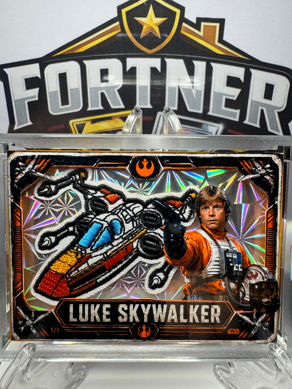 Luke Skywalker | Star Wars | 1/1 Custom Card | Rebel Pilot Edition
