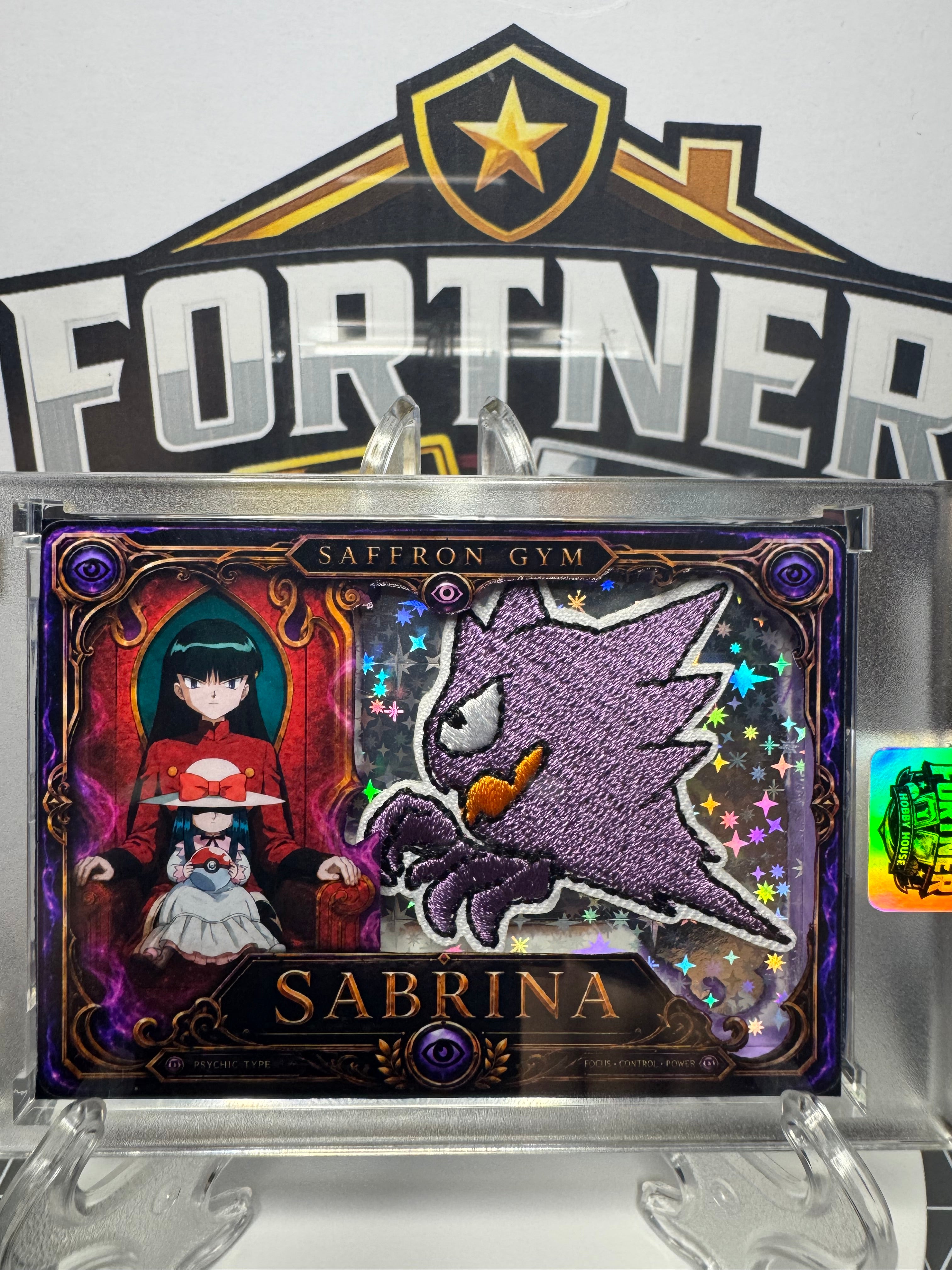 Sabrina | Saffron Gym | 1/1 Custom Card | Haunter Edition
