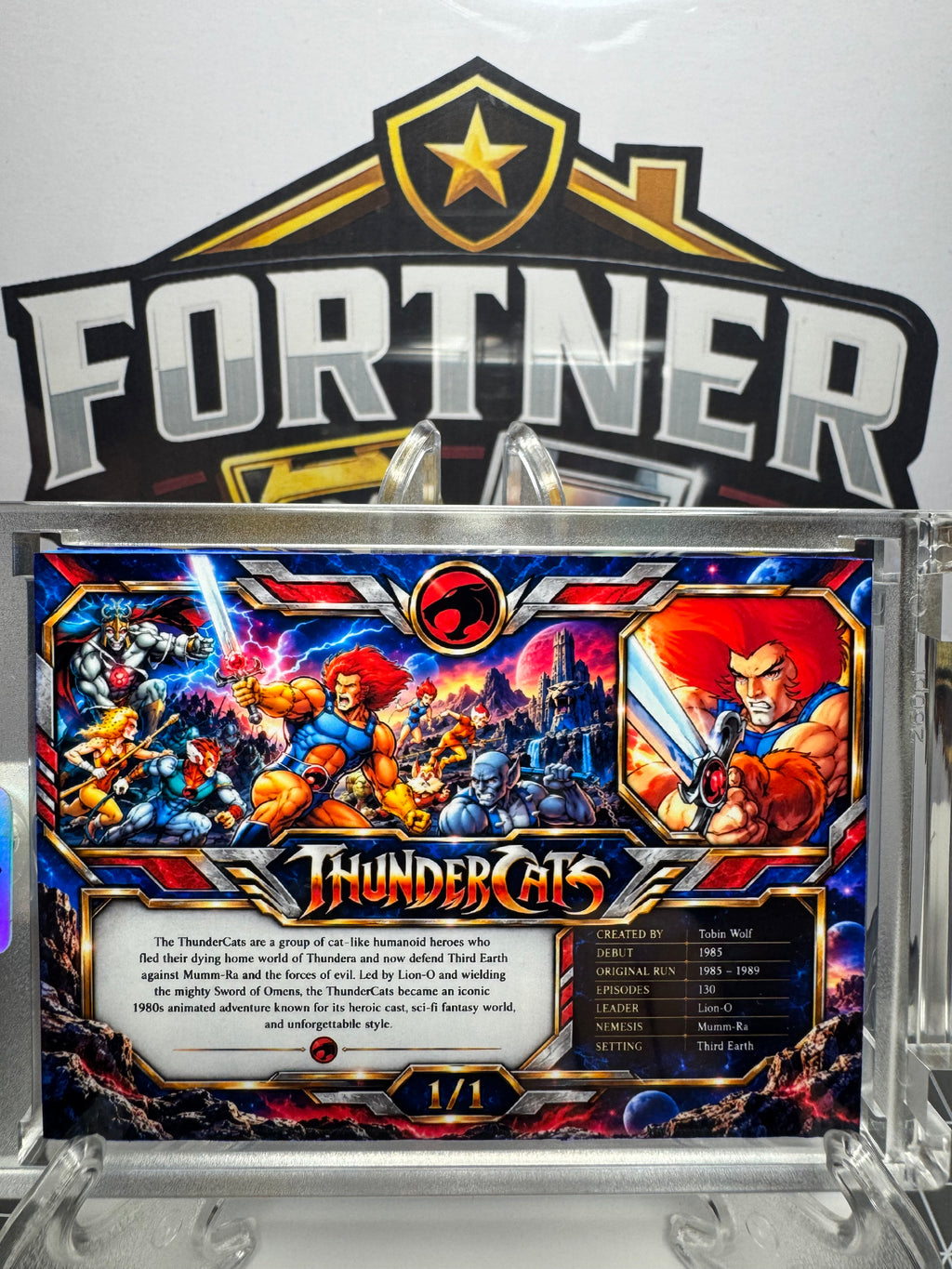 ThunderCats | 1/1 Custom Card | Lion-O