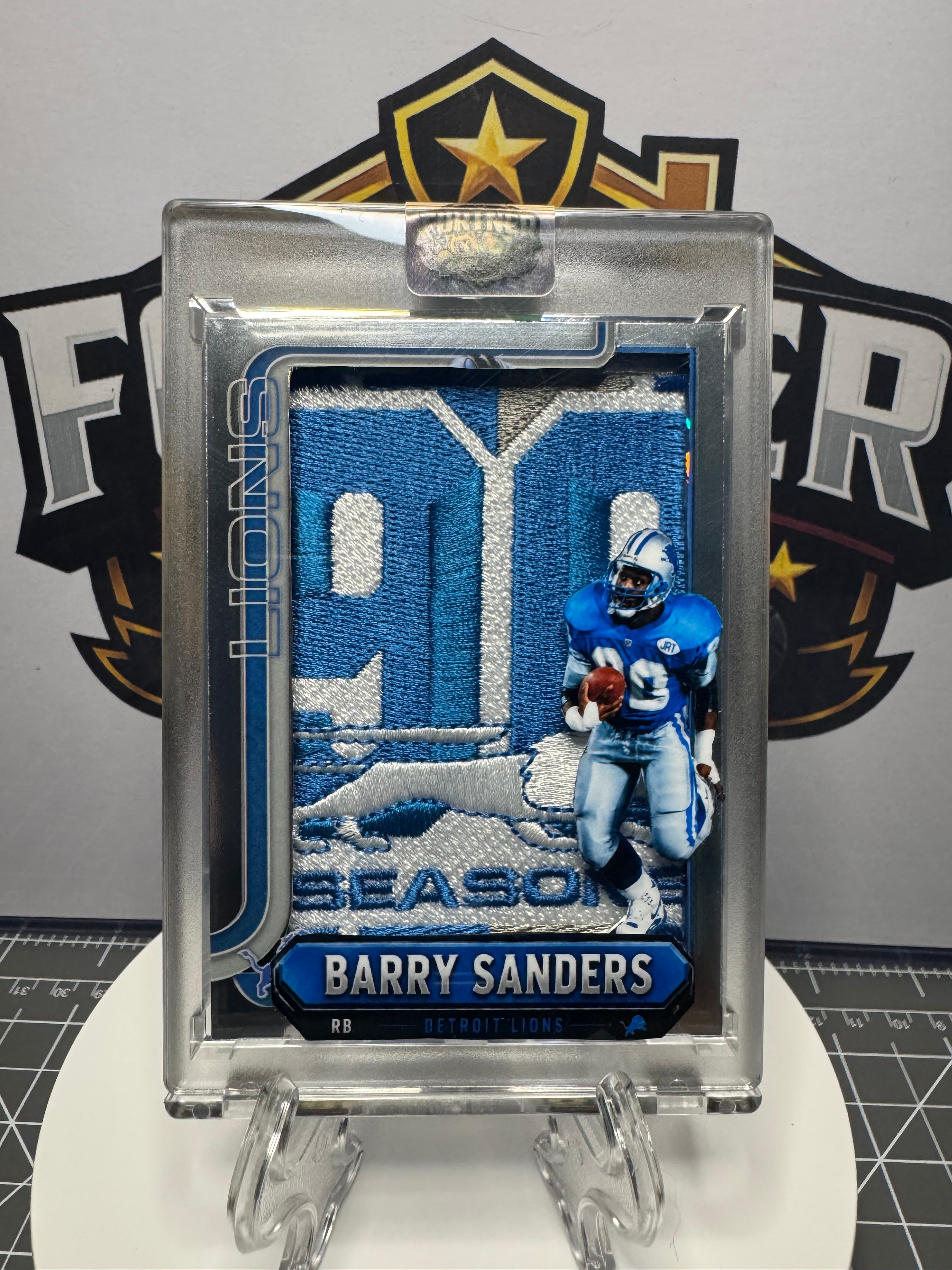 Barry Sanders + Michael Jordan & Dennis Rodman | Lions & Bulls | 1/1 Custom Card Bundle | Legends Edition
