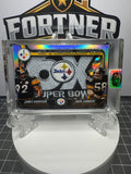 James Harrison / Jack Lambert | Steelers | 1/1 Custom Card | Steel Curtain Legends Edition