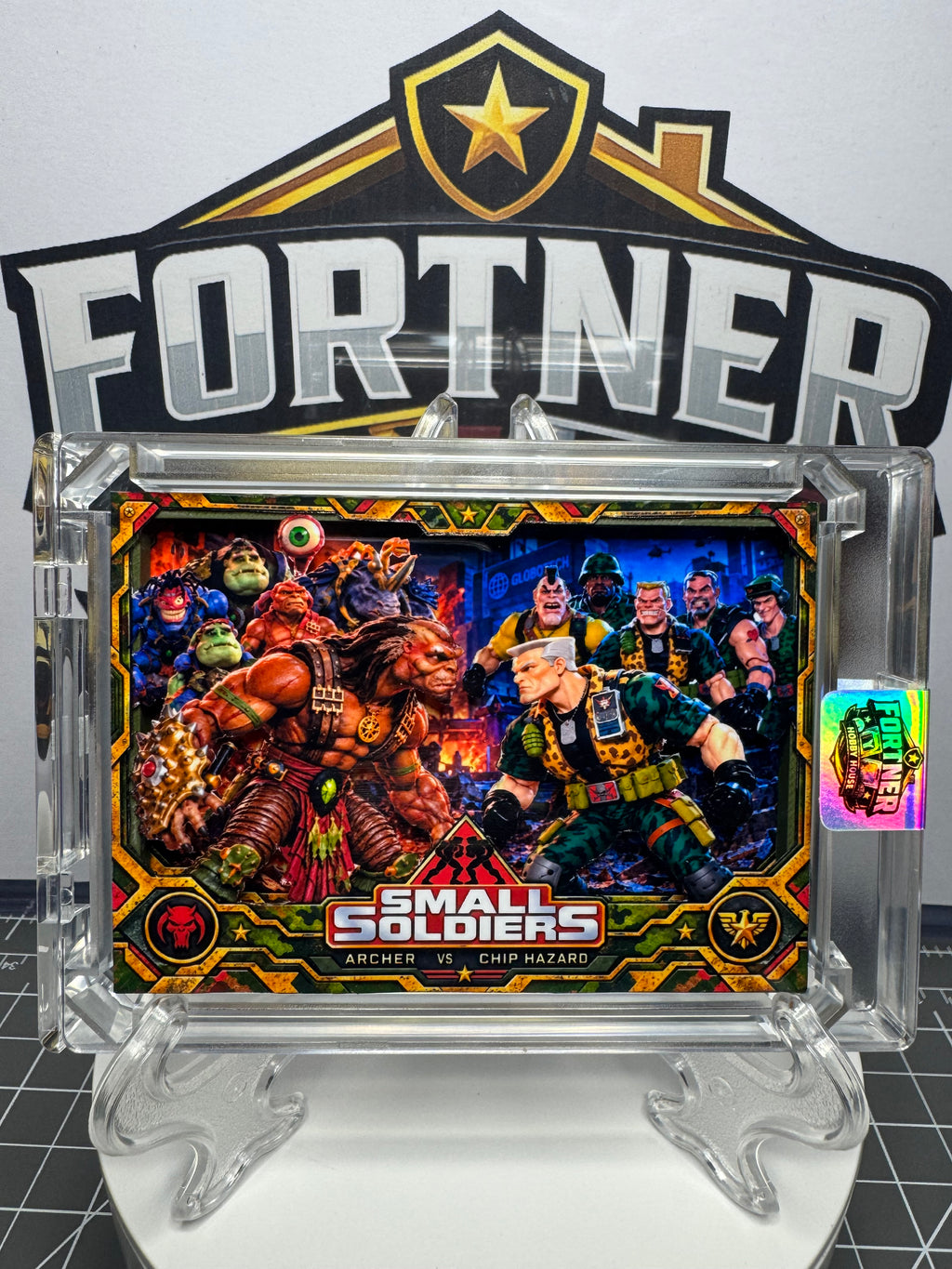 Small Soldiers | Archer vs. Chip Hazard | Custom Card | Ultimate Showdown Edition