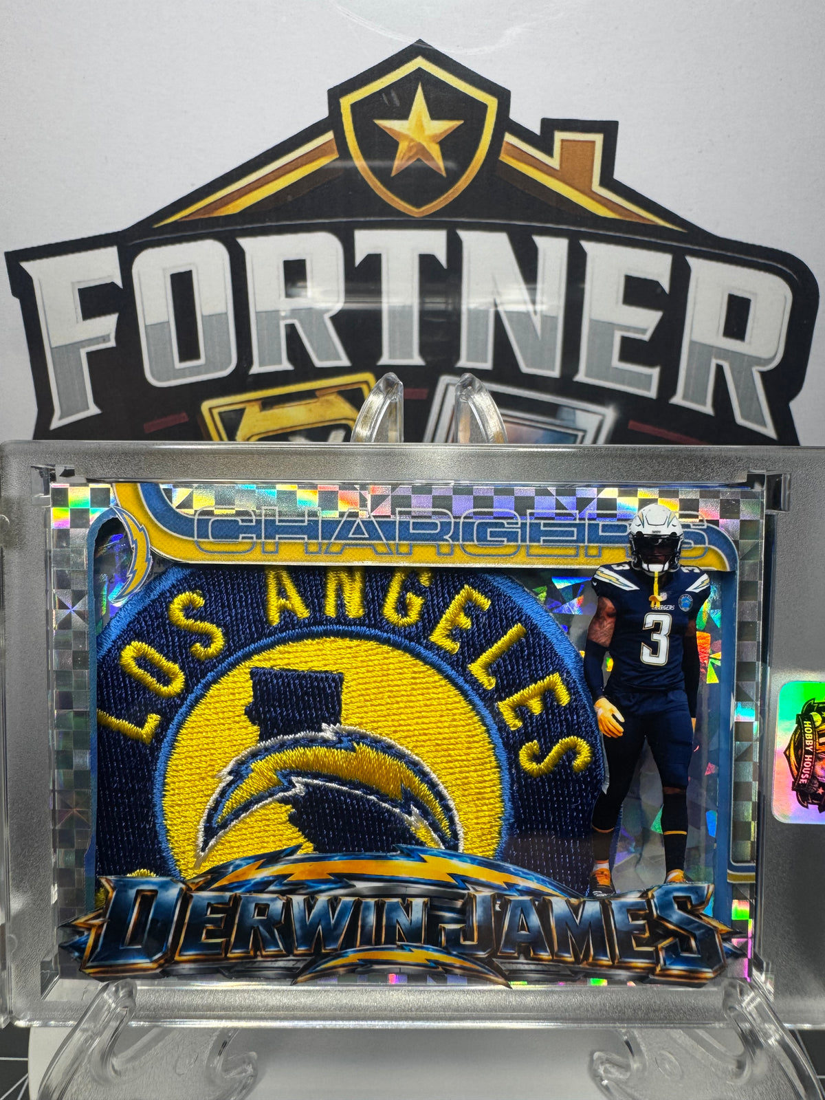 Derwin James | Los Angeles Chargers | 1/1 Custom Card | Bolt Up