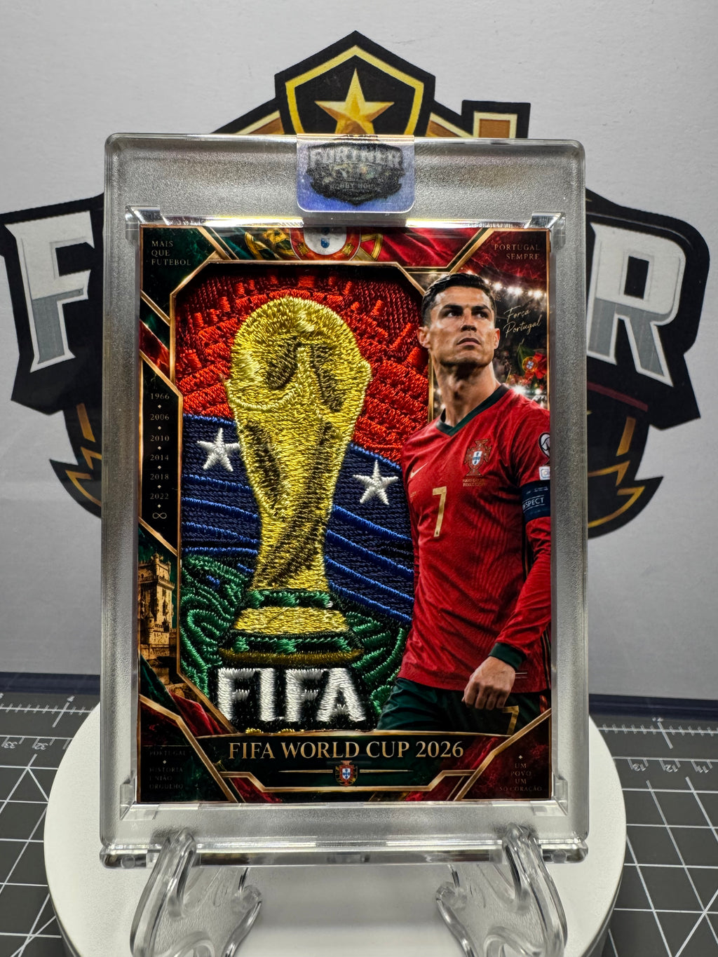 Cristiano Ronaldo | Portugal | 1/1 Custom Card | FIFA World Cup 2026 Edition