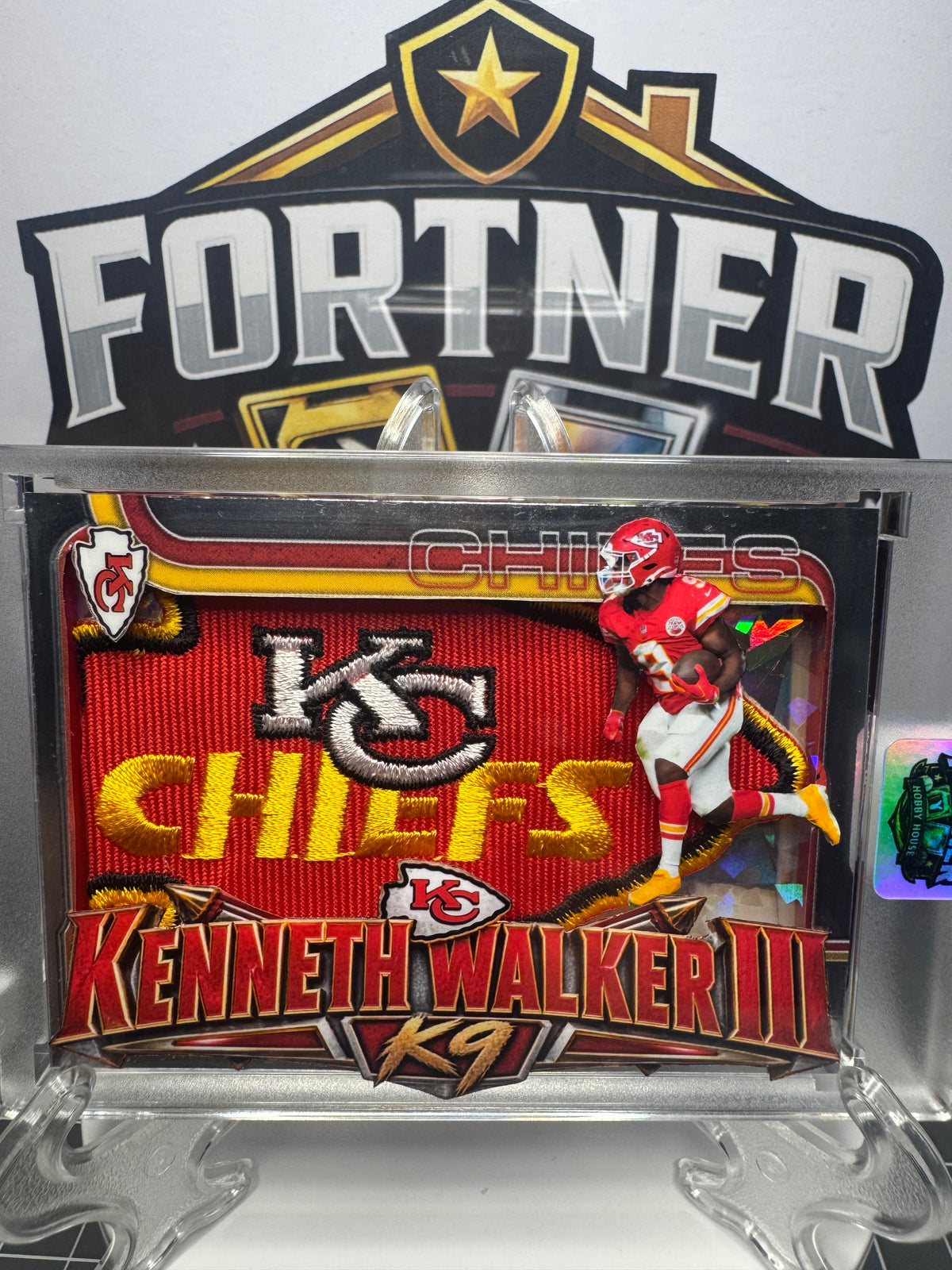 Kenneth Walker III | Kansas City Chiefs | 1/1 Custom Card | K9