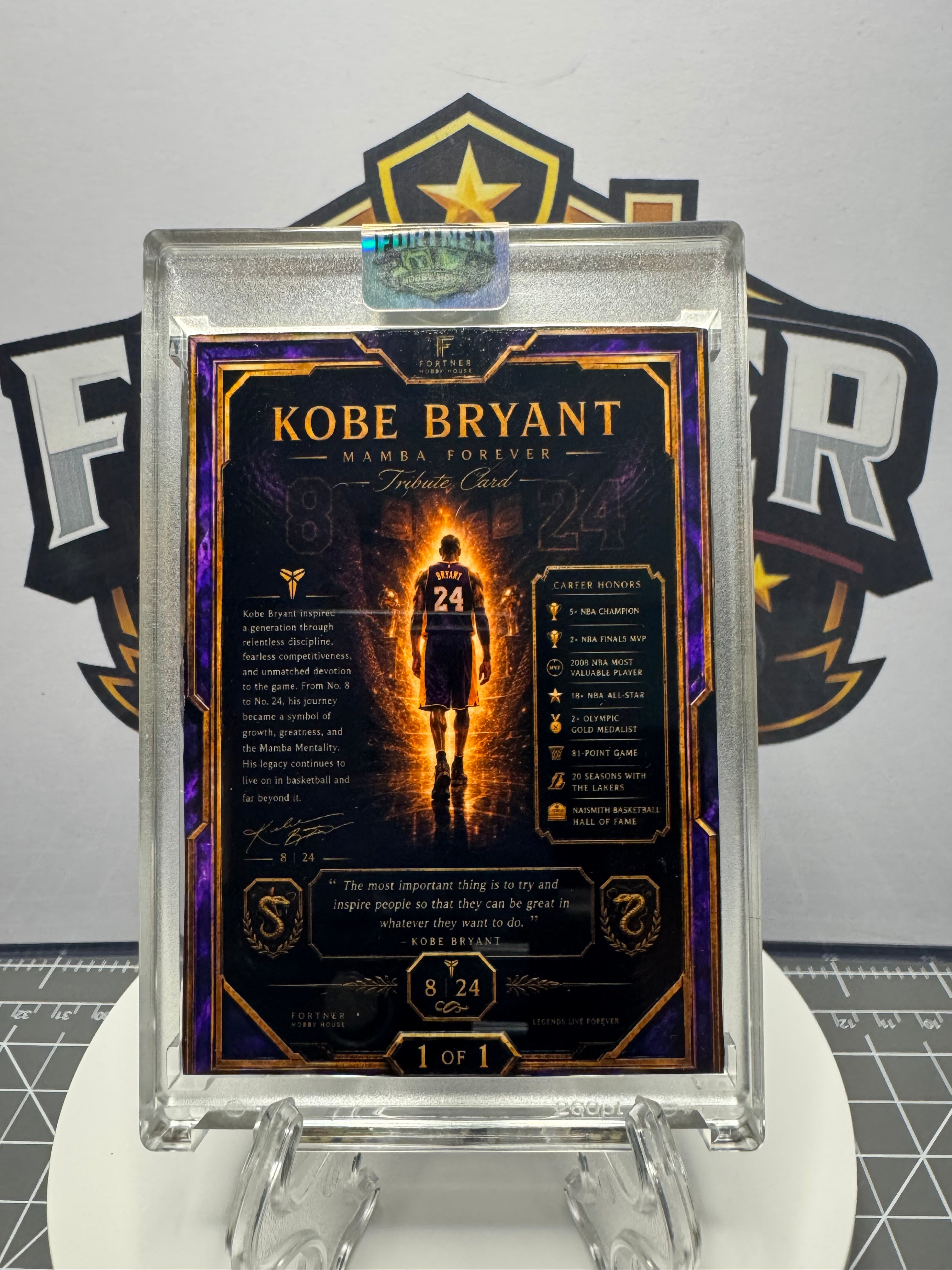 Kobe Bryant + Dak Prescott & CeeDee Lamb | 2-Card 1/1 Custom Bundle
