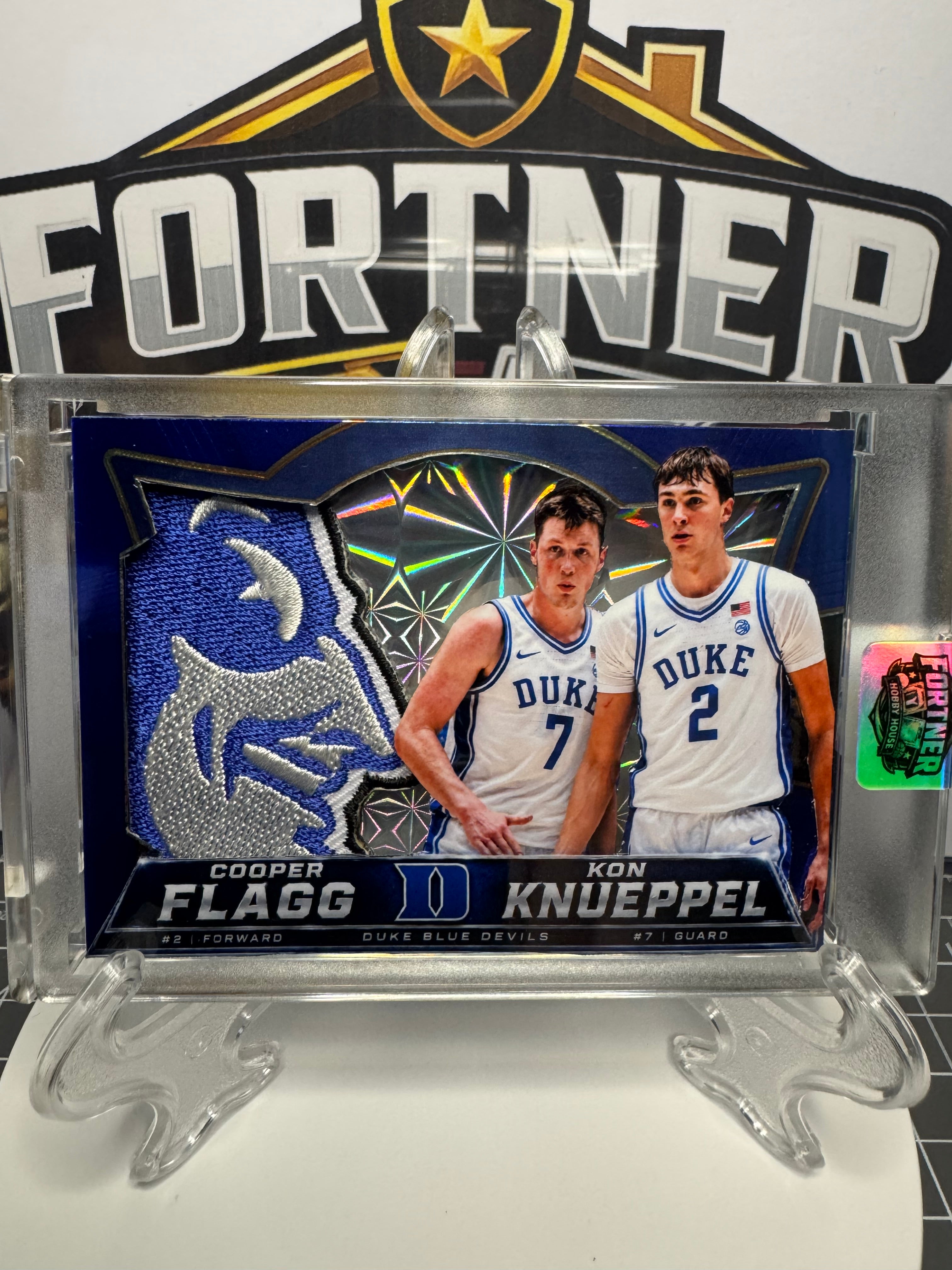 Chipper Jones, Cooper Flagg & Kon Knueppel, Brock Purdy & George Kittle | 3-Card Bundle | 1/1 Custom Cards | for CJC