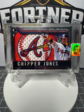Chipper Jones | Atlanta Braves | 1/1 Custom Card | Number Retired Edition