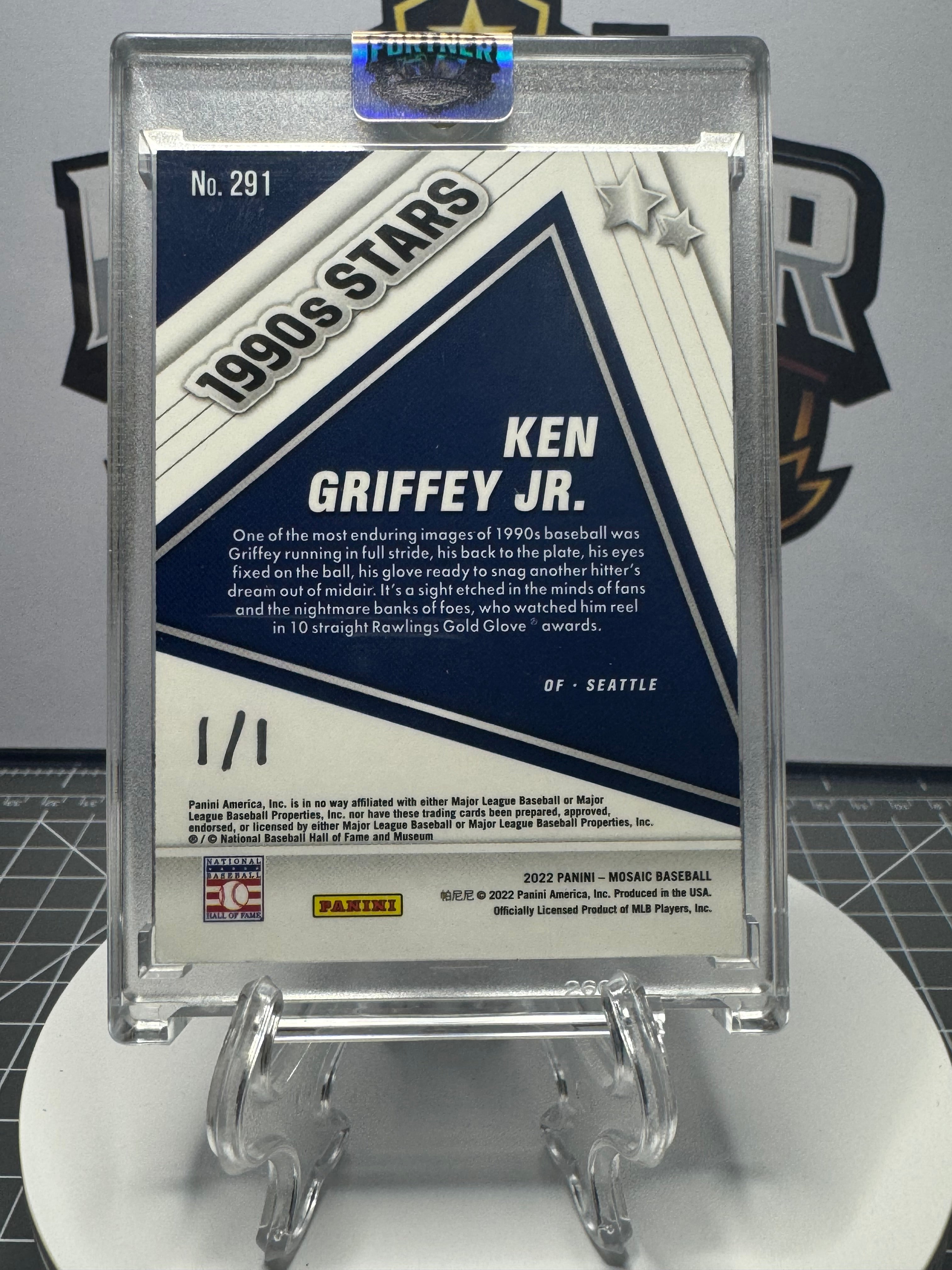 Ken Griffey Jr. | Seattle Mariners | 1/1 Custom Card | 1990s Stars Edition