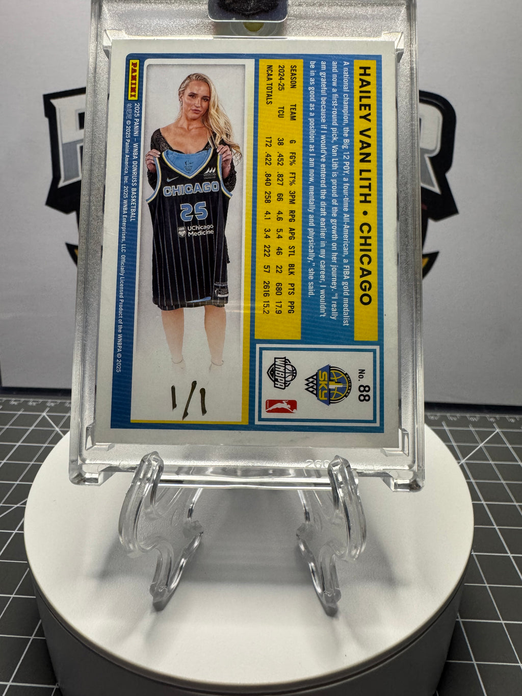 Hailey Van Lith | Chicago Sky | 1/1 Custom Card | Eat It Edition
