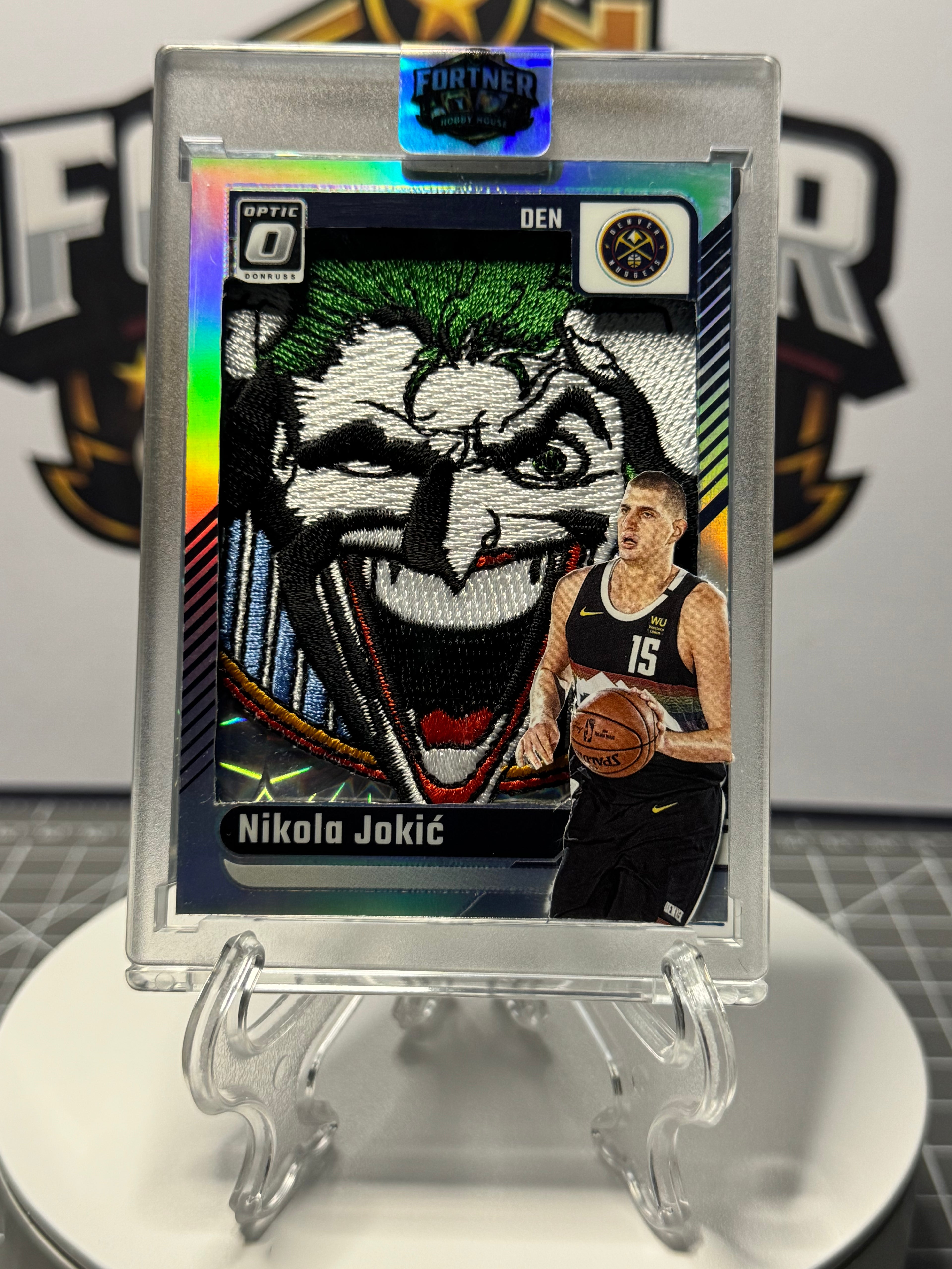 Nikola Jokić | Denver Nuggets | 1/1 Custom Card | Joker Edition