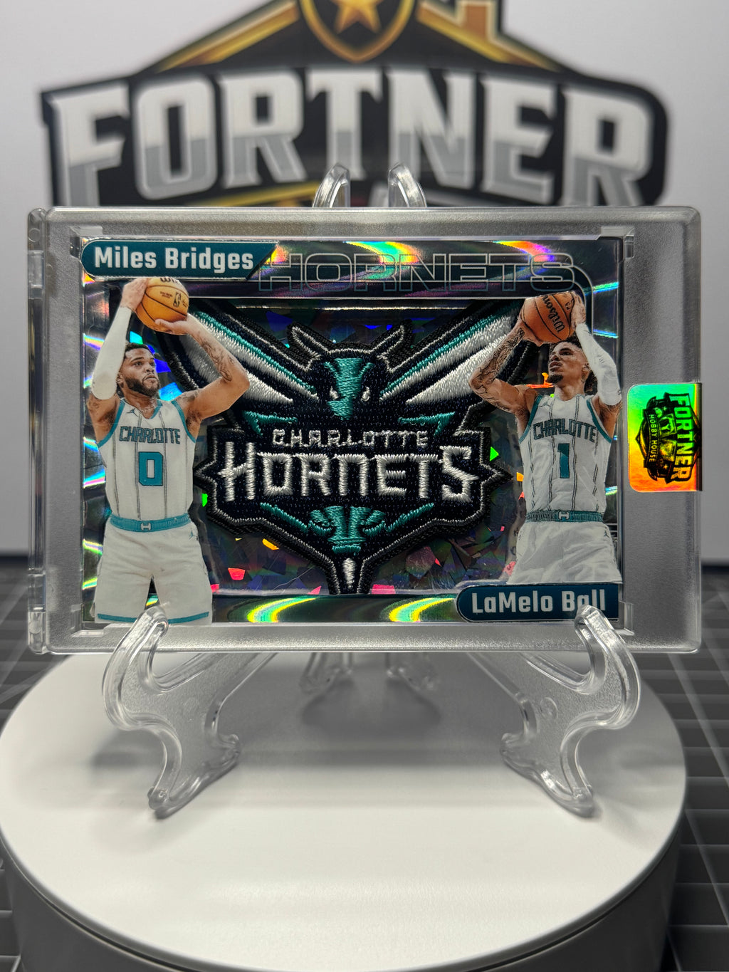 LaMelo Ball & Miles Bridges | Charlotte Hornets | 1/1 Custom Card | Thanks for the Memories Edition