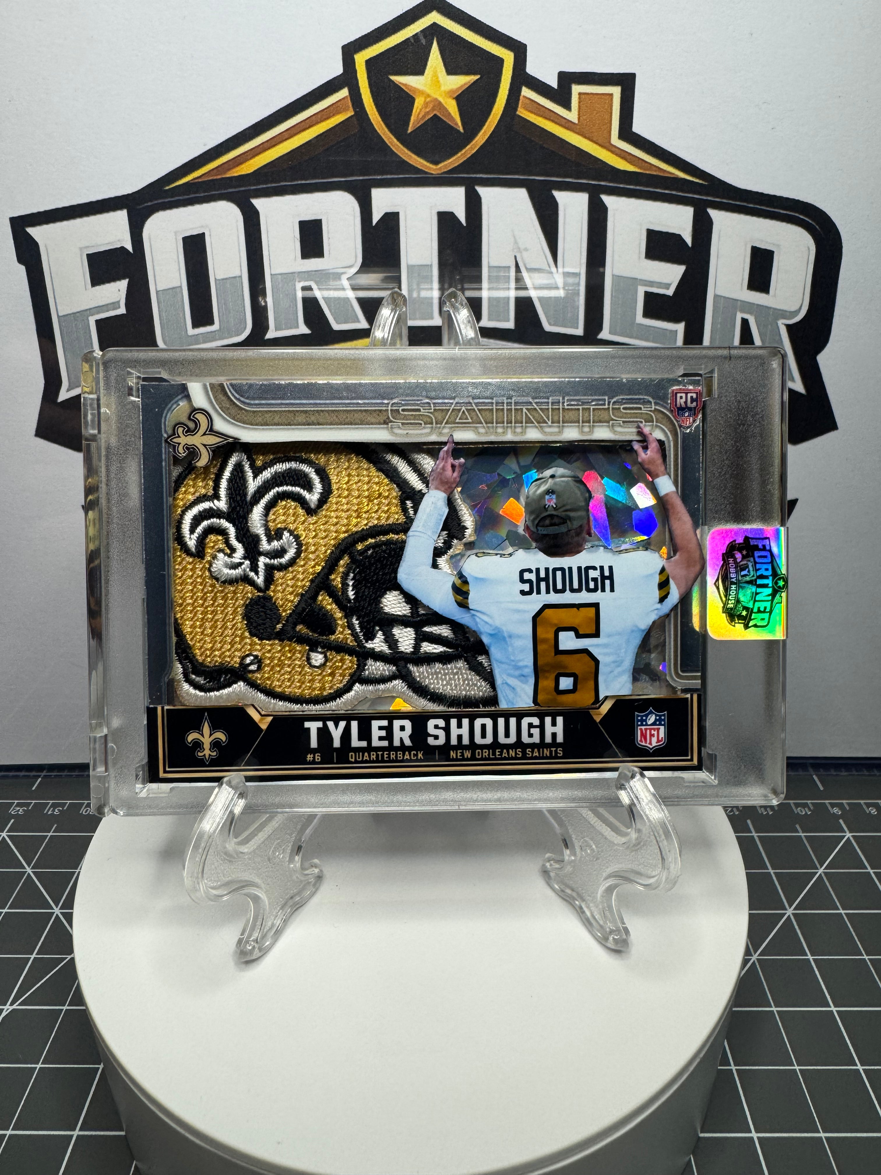 Tyler Shough | New Orleans Saints | 1/1 Custom Card | QB of the Future Edition