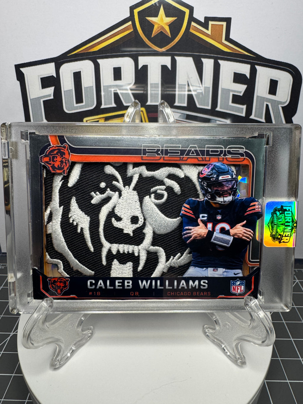 Caleb Williams | Chicago Bears | 1/1 Custom Card | Iceman Edition