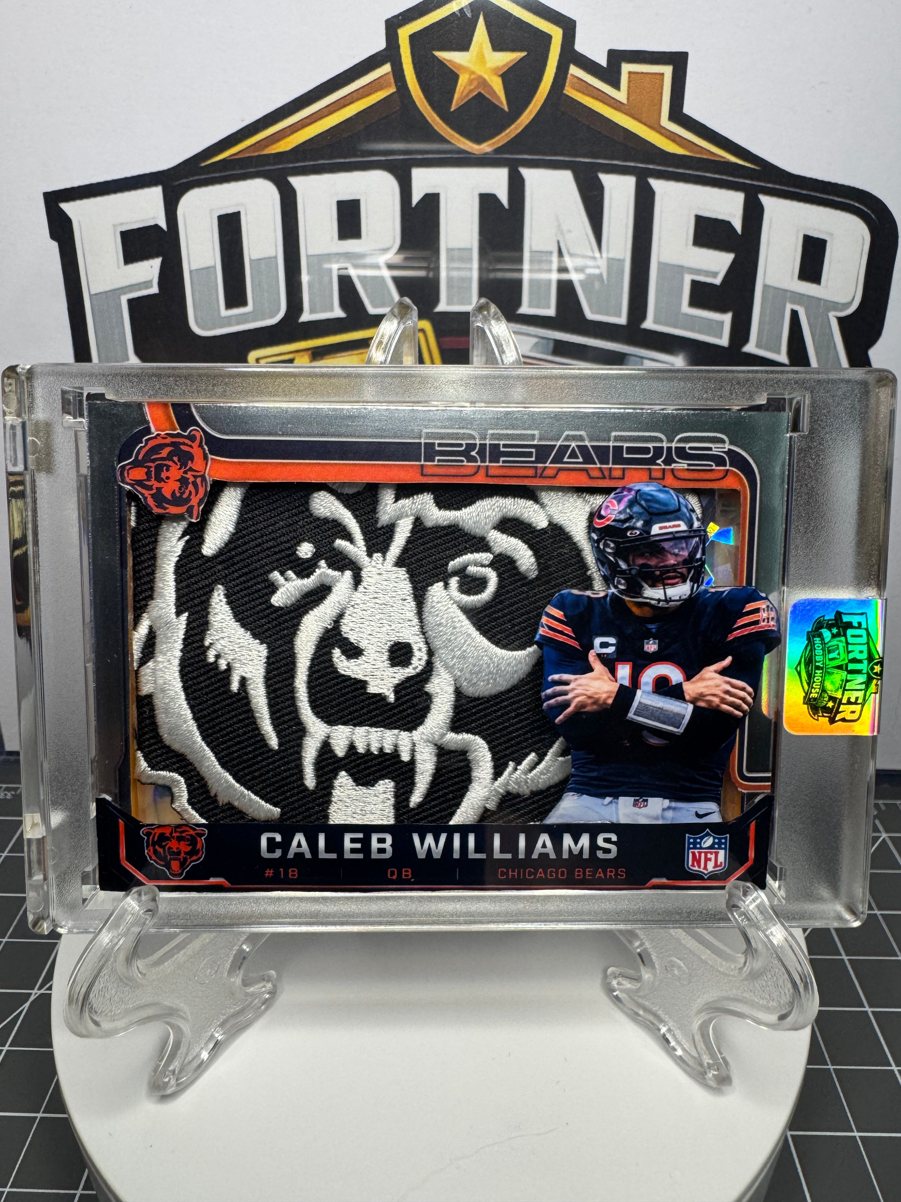 Caleb Williams | Chicago Bears | 1/1 Custom Card | Iceman Edition