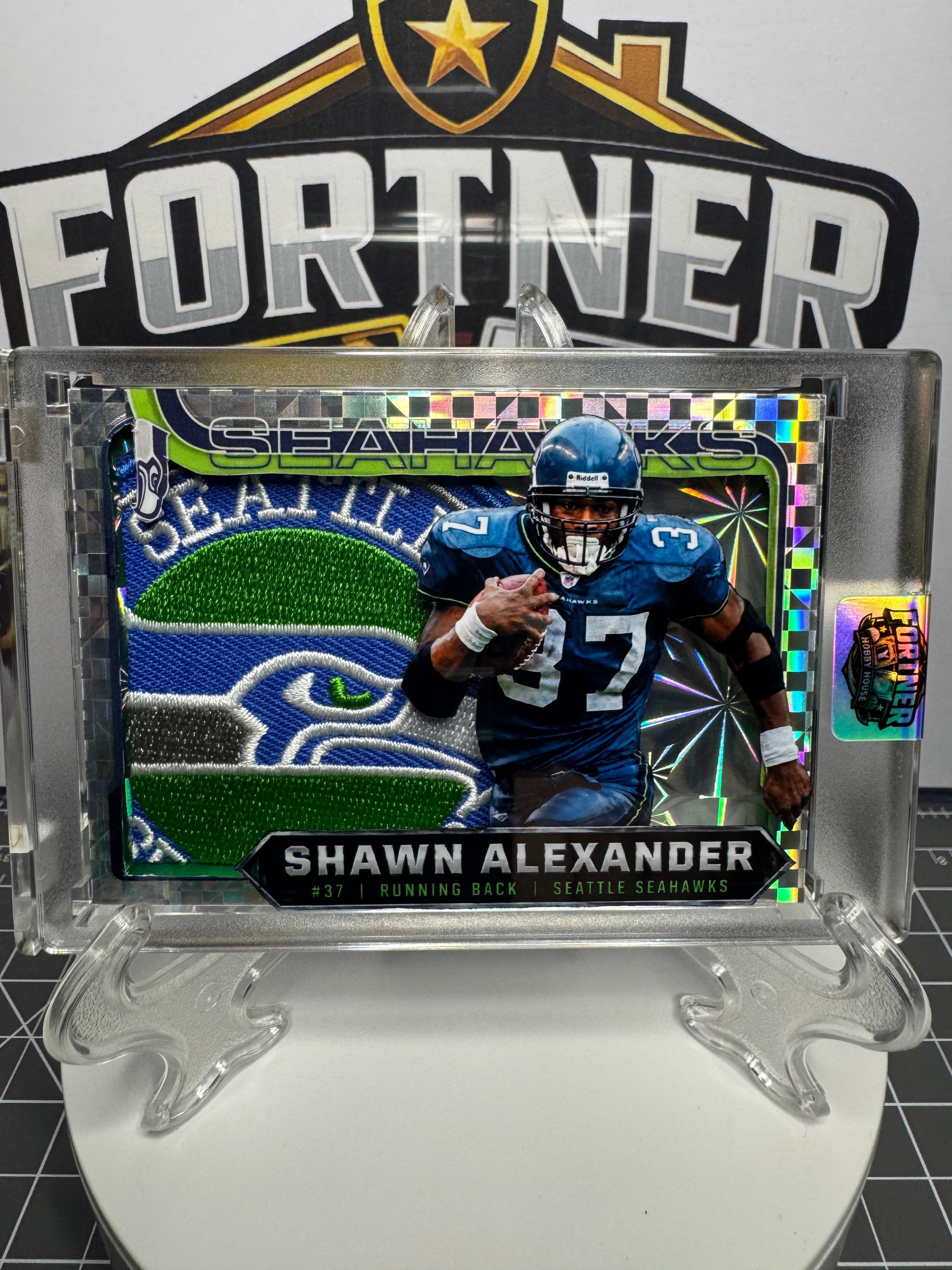 Shawn Alexander | Seattle Seahawks | 1/1 Custom Card | King of Seattle Edition