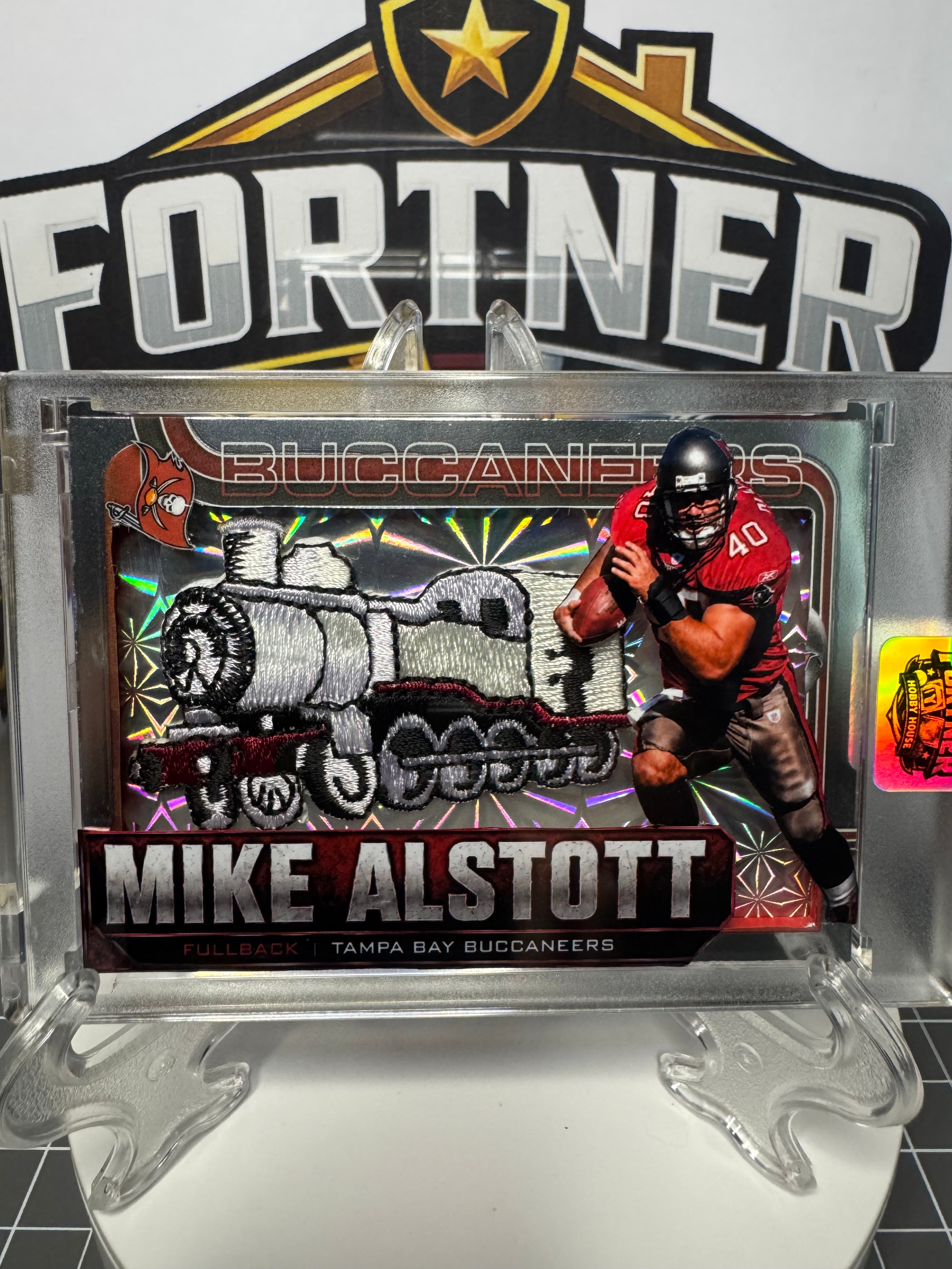 Mike Alstott | Tampa Bay Buccaneers | 1/1 Custom Card | A-Train Edition