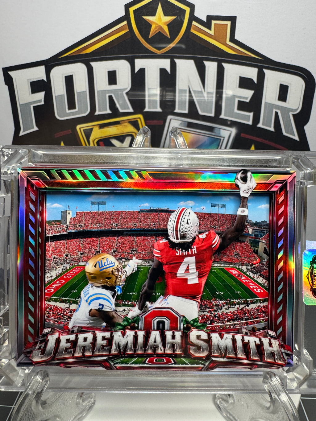 Jeremiah Smith | Ohio State Buckeyes | 1/1 Custom Card | The Prodigy Edition
