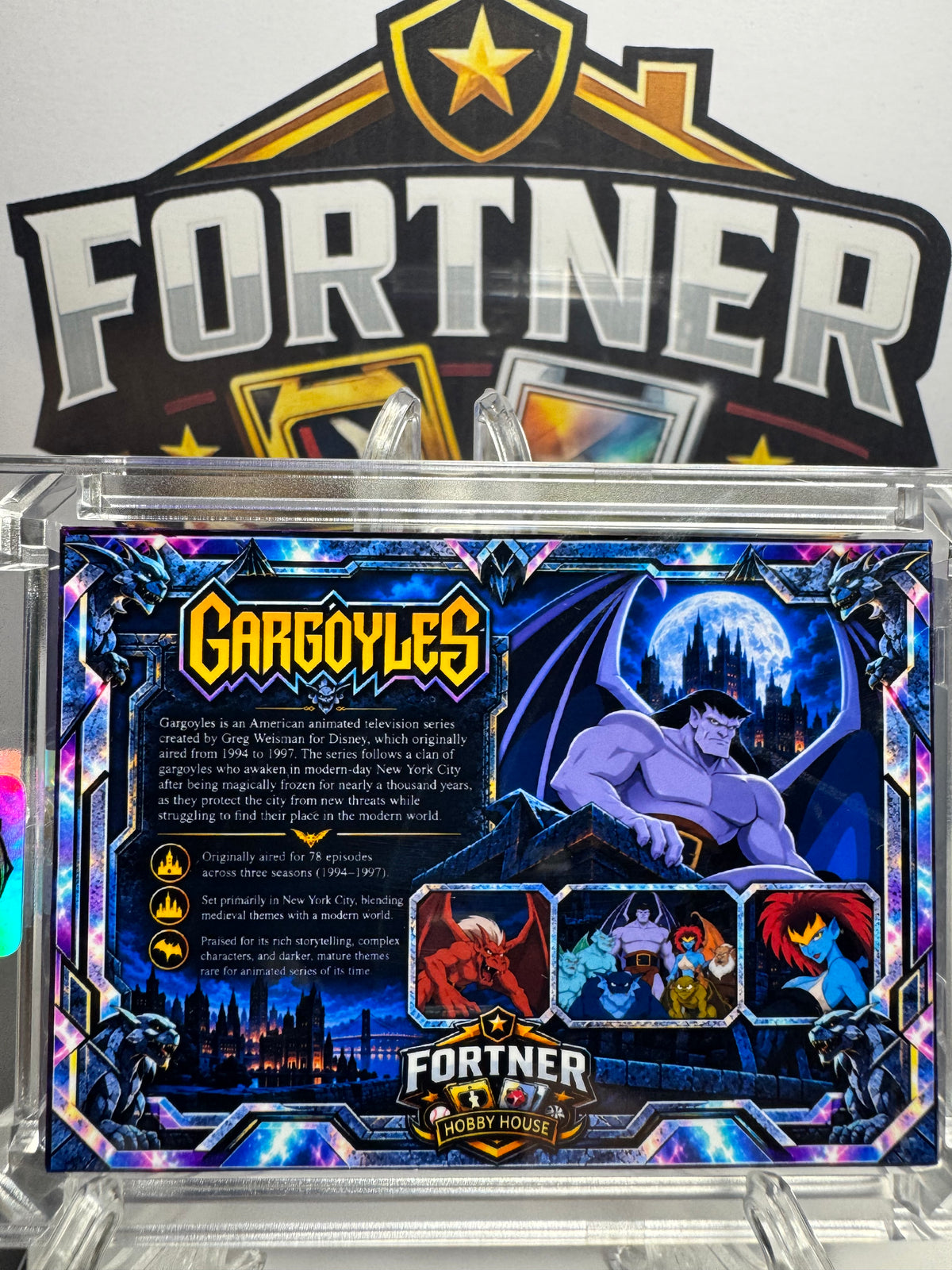 Gargoyles | Disney’s Gargoyles | Custom Card | Manhattan Clan Edition