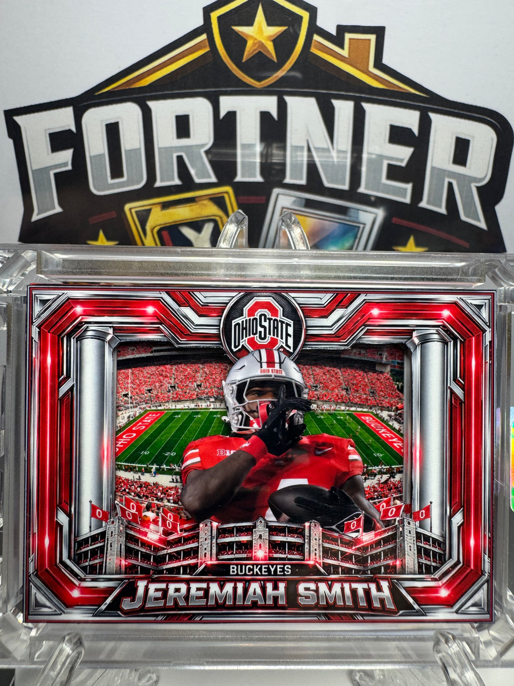 Jeremiah Smith | Ohio State Buckeyes | 1/1 Custom Card | Shhh Edition