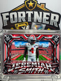 Jeremiah Smith | Ohio State Buckeyes | 1/1 Custom Card | Whiteout Edition