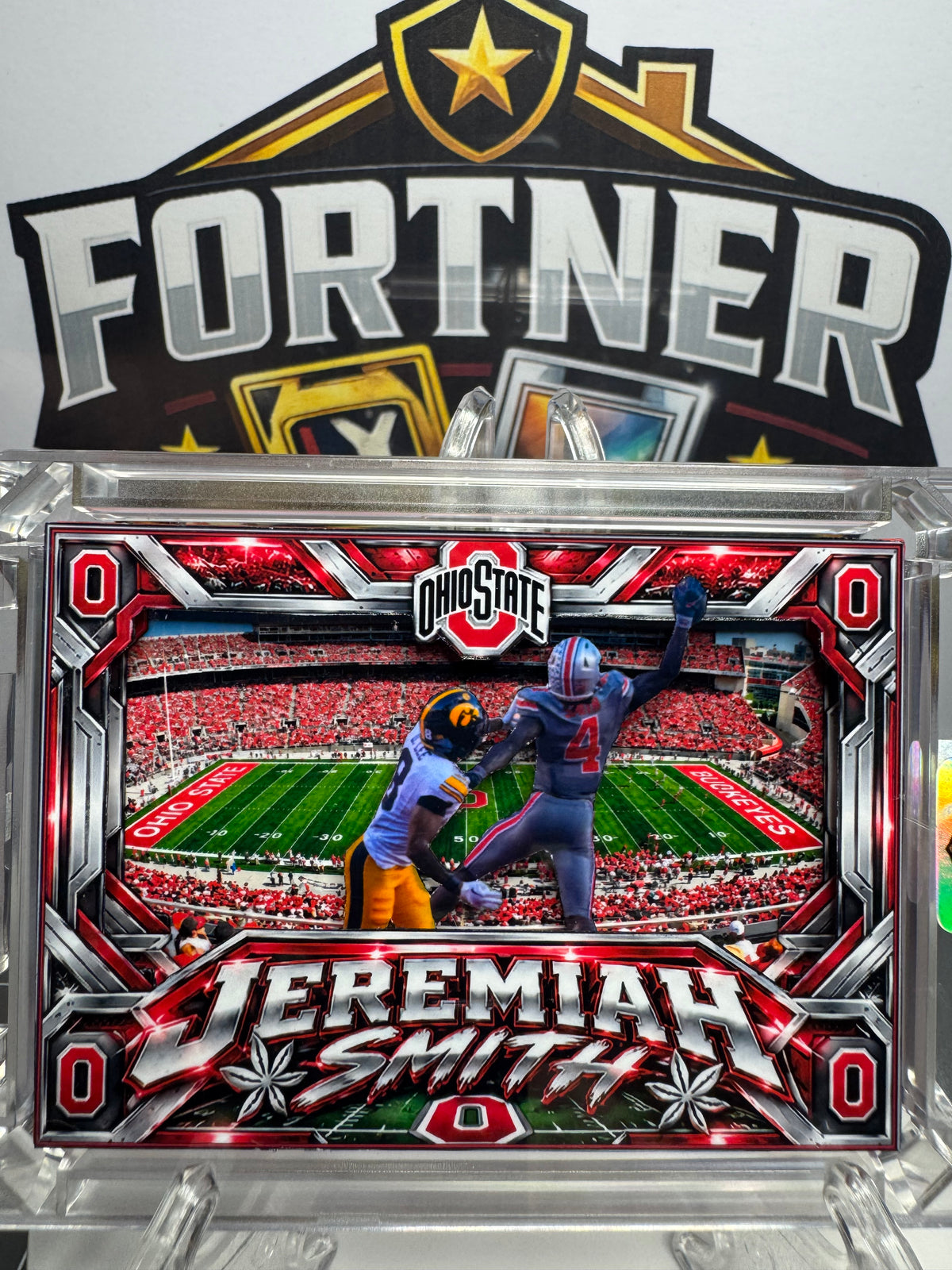 Jeremiah Smith | Ohio State Buckeyes | 1/1 Custom Card | The Catch Edition