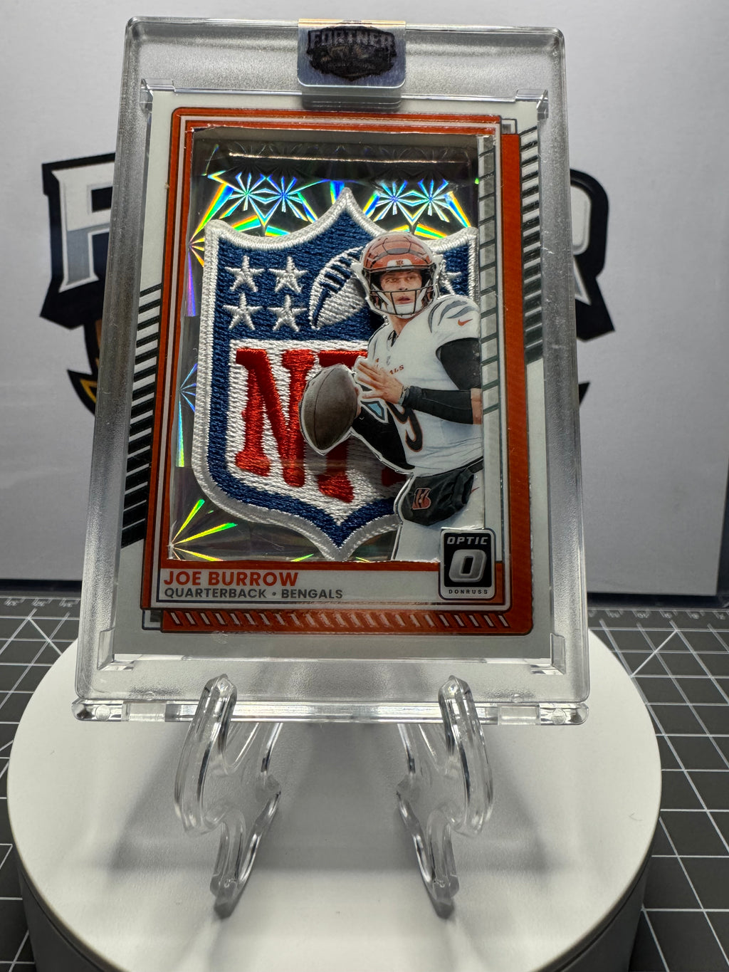 Joe Burrow | Bengals | 1/1 Custom Card | NFL Shield Edition